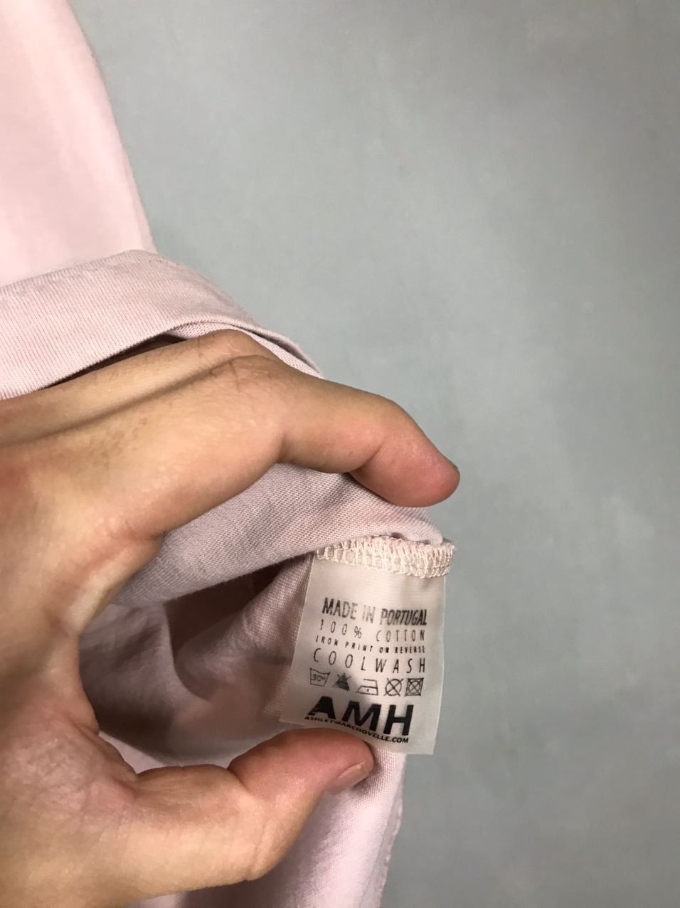 Ashley Marc Hovelle AMH Ashley Marc Hovelle luxury pink tee Size US S / EU 44-46 / 1 - 4 Thumbnail