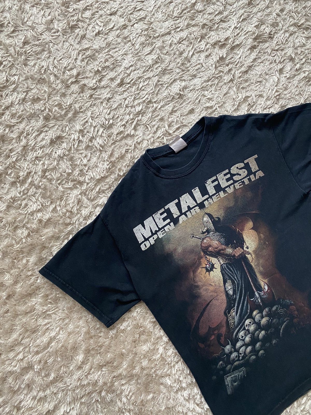 Band Tees × Vintage Rare vintage t-shirt metalfest open air Helvetia 2010 Size US M / EU 48-50 / 2 - 2 Thumbnail