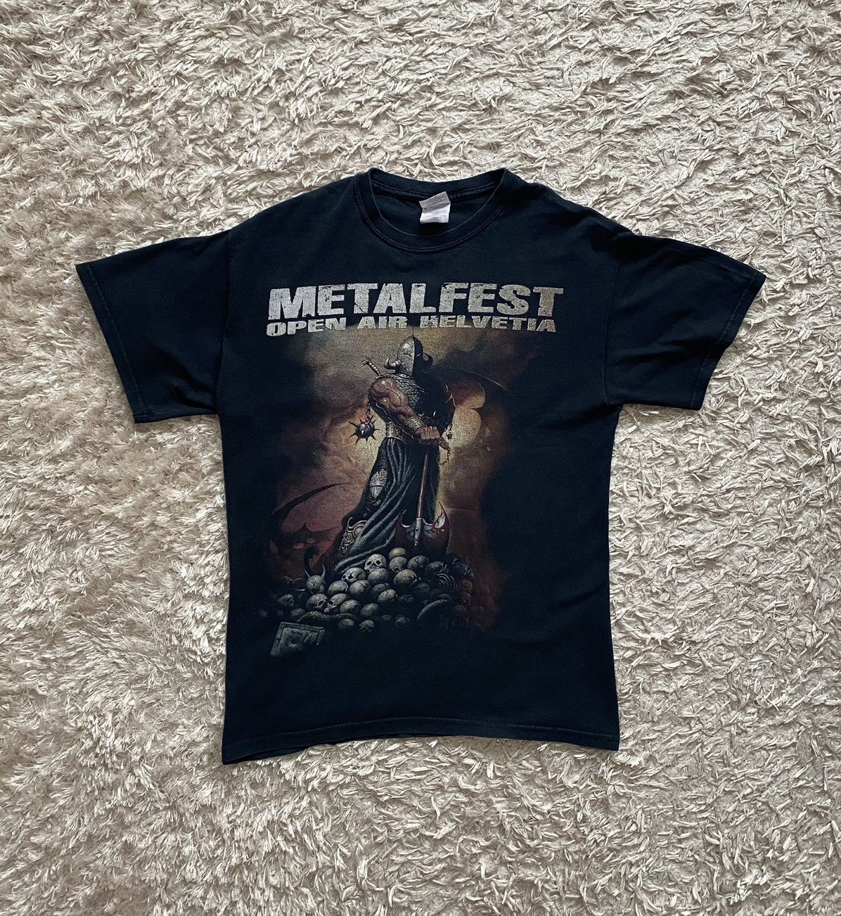 Band Tees × Vintage Rare vintage t-shirt metalfest open air Helvetia 2010 Size US M / EU 48-50 / 2 - 1 Thumbnail
