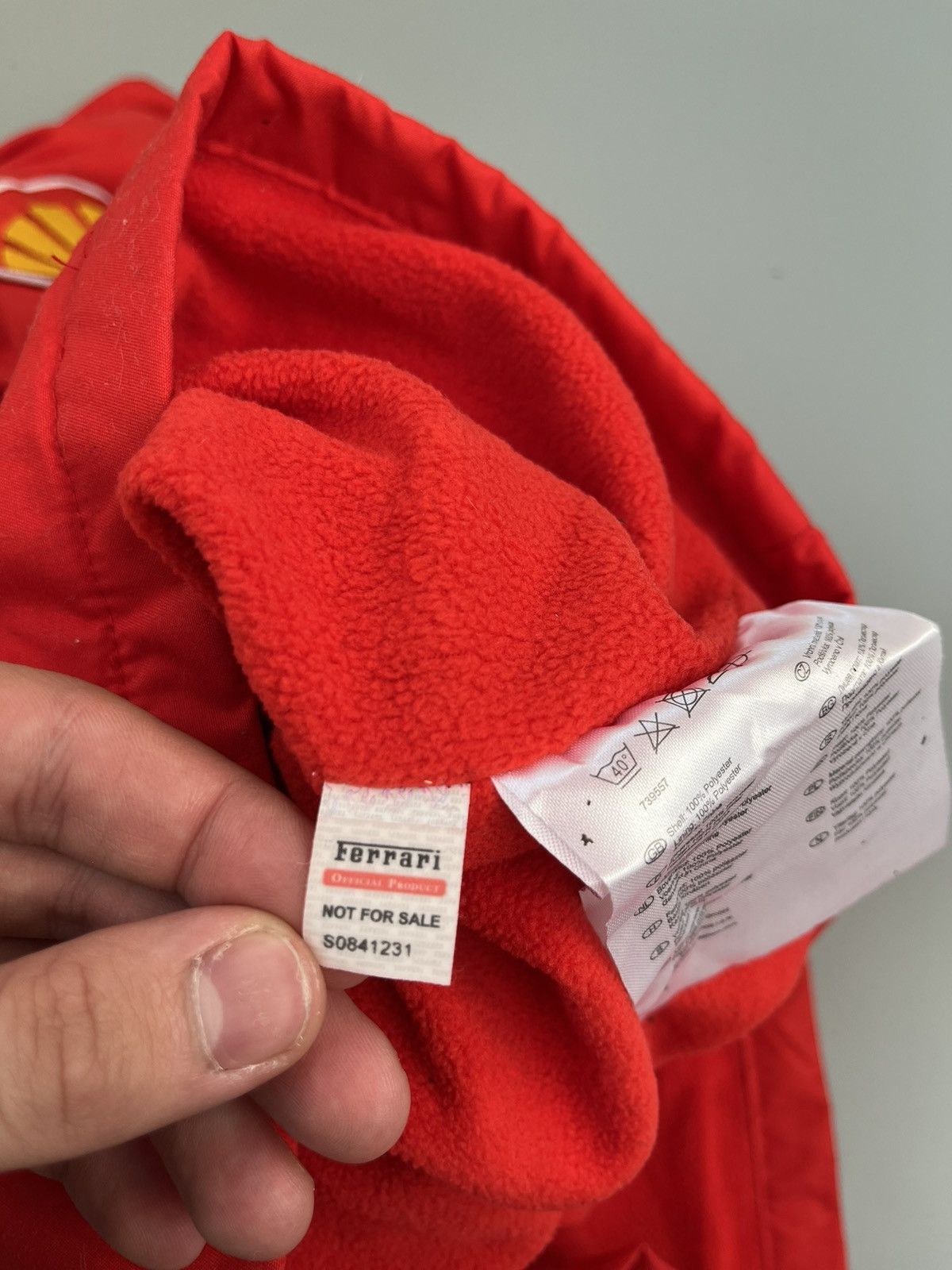 Ferrari Vintage Ferrari Jacket Shell Y2K Rare Size M Size US M / EU 48-50 / 2 - 20 Thumbnail