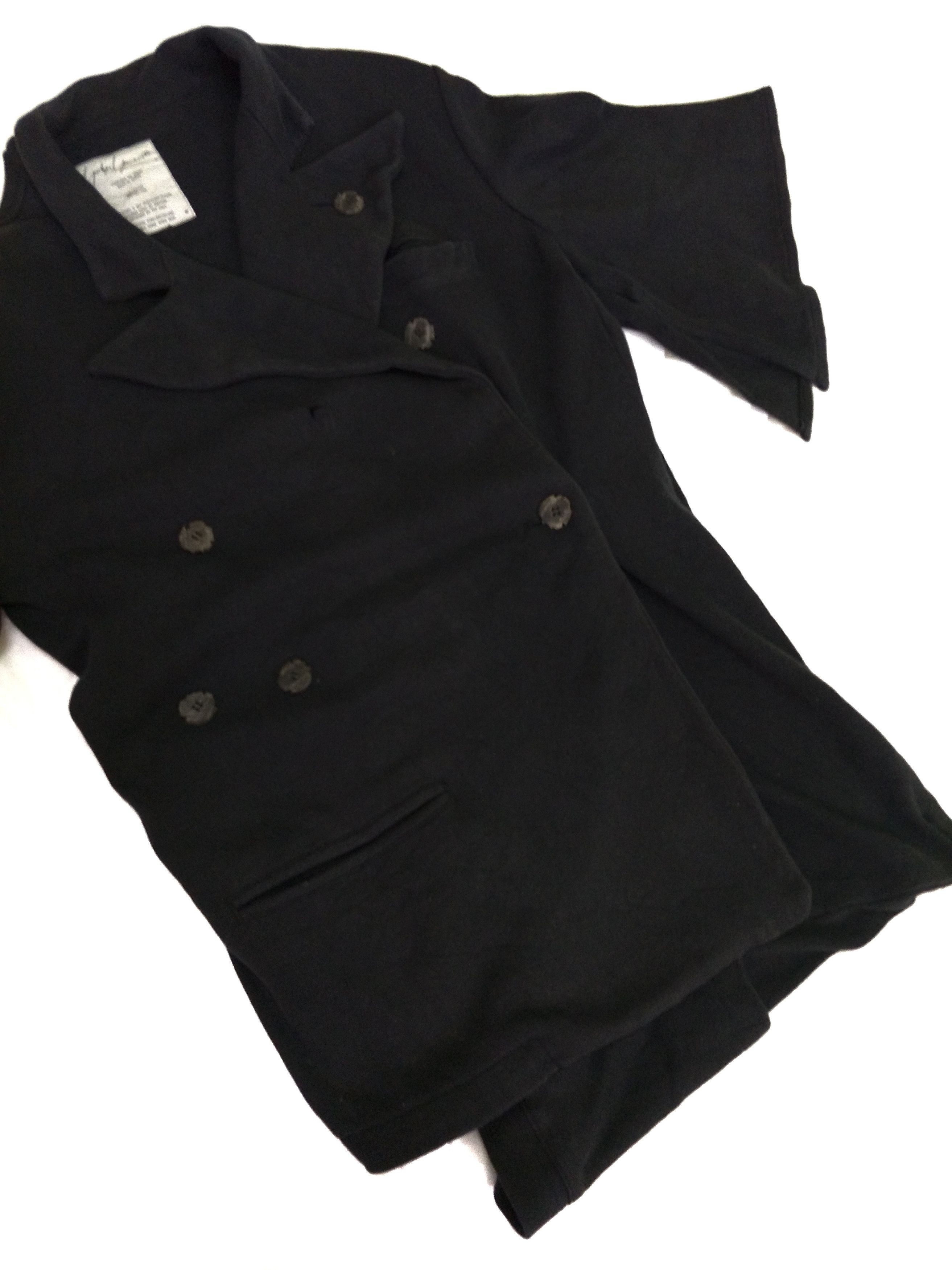 Yohji Yamamoto Yohji Yamamoto Asymmetric Bondage Sweat Cardigan Vintage Size US M / EU 48-50 / 2 - 5 Thumbnail