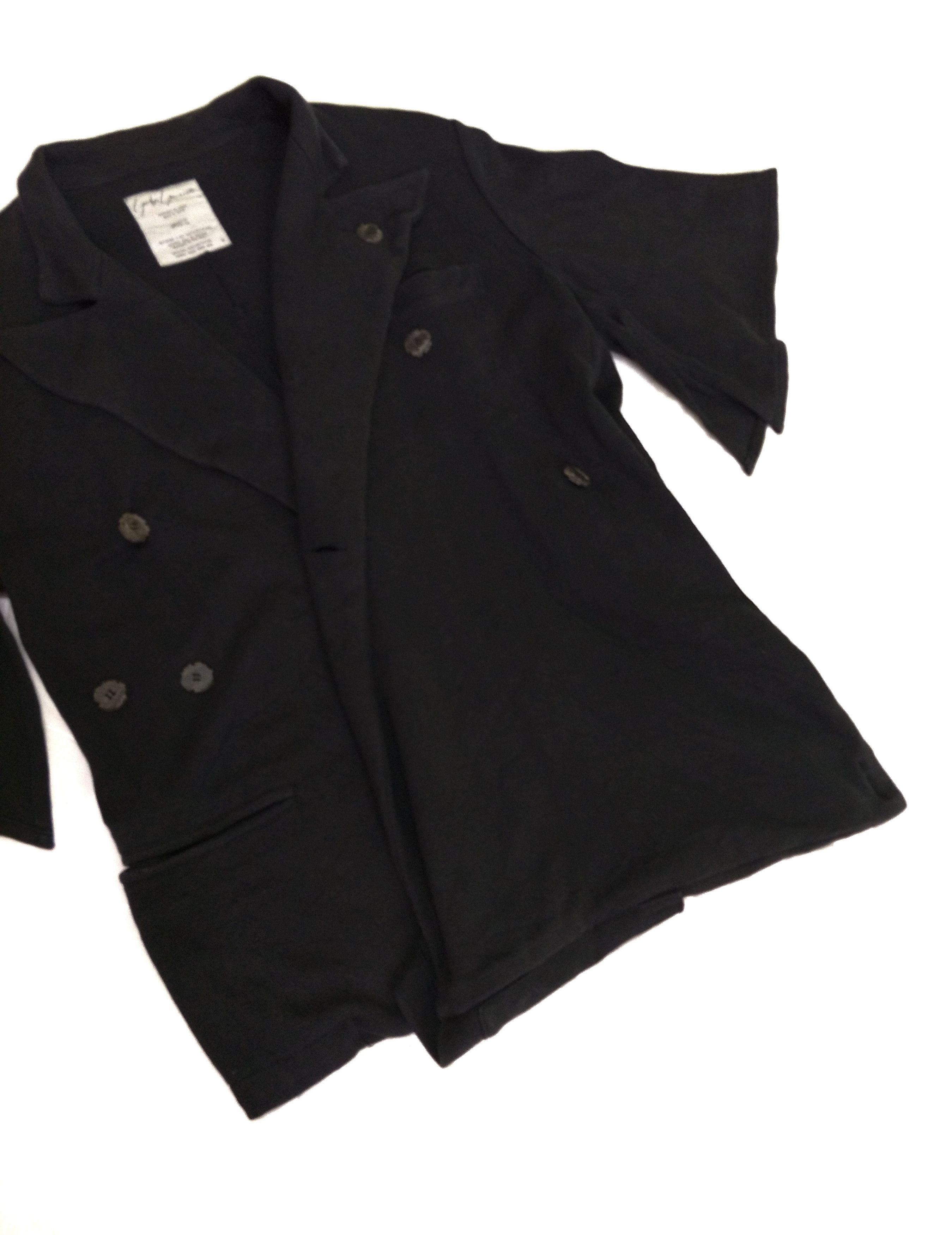 Yohji Yamamoto Yohji Yamamoto Asymmetric Bondage Sweat Cardigan Vintage Size US M / EU 48-50 / 2 - 4 Thumbnail