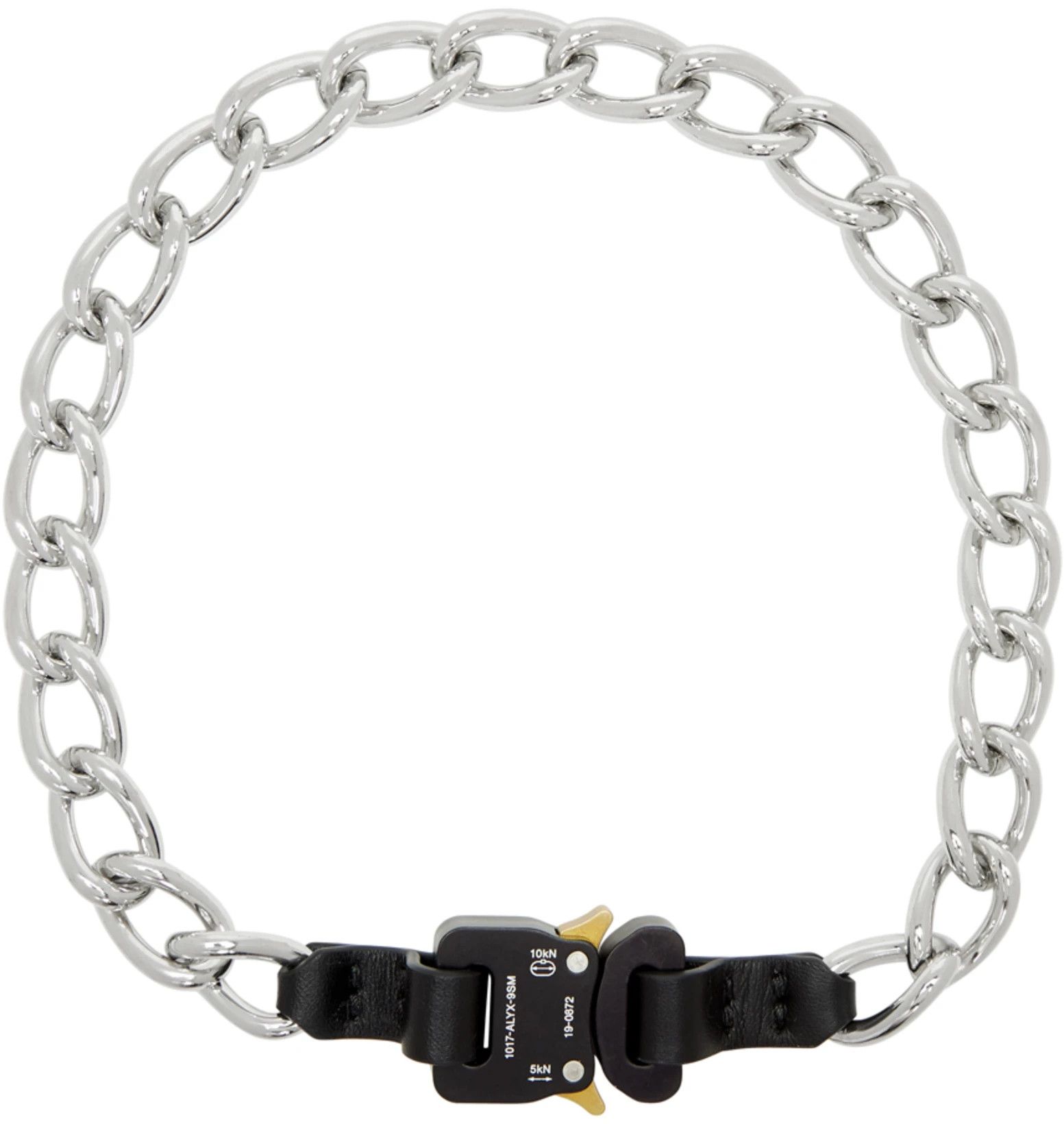 Alyx FW19 Black Chain Link Necklace | Grailed