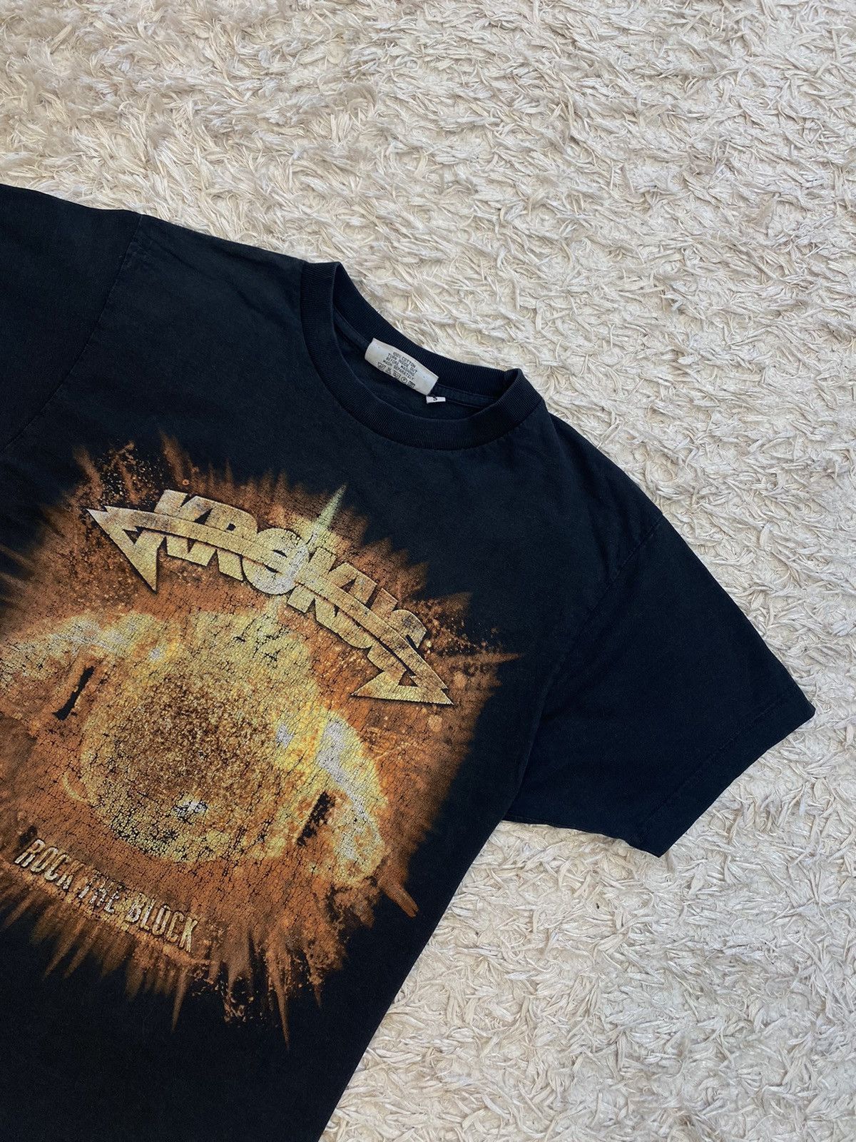 Band Tees × Vintage Rare vintage shirt Krokus rock the block European tour 2003 Size US S / EU 44-46 / 1 - 3 Thumbnail