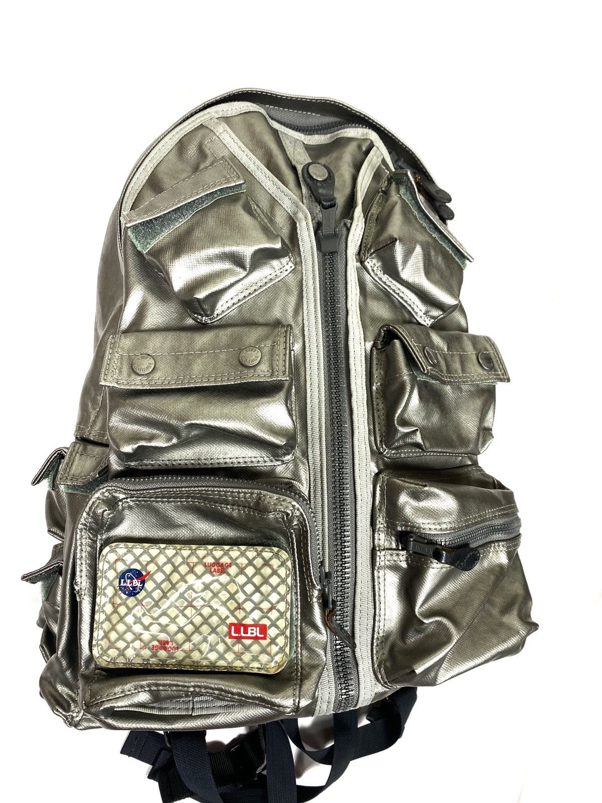 Porter Luggage Label Backpack Nasa Multipocket Size ONE SIZE - 4 Thumbnail