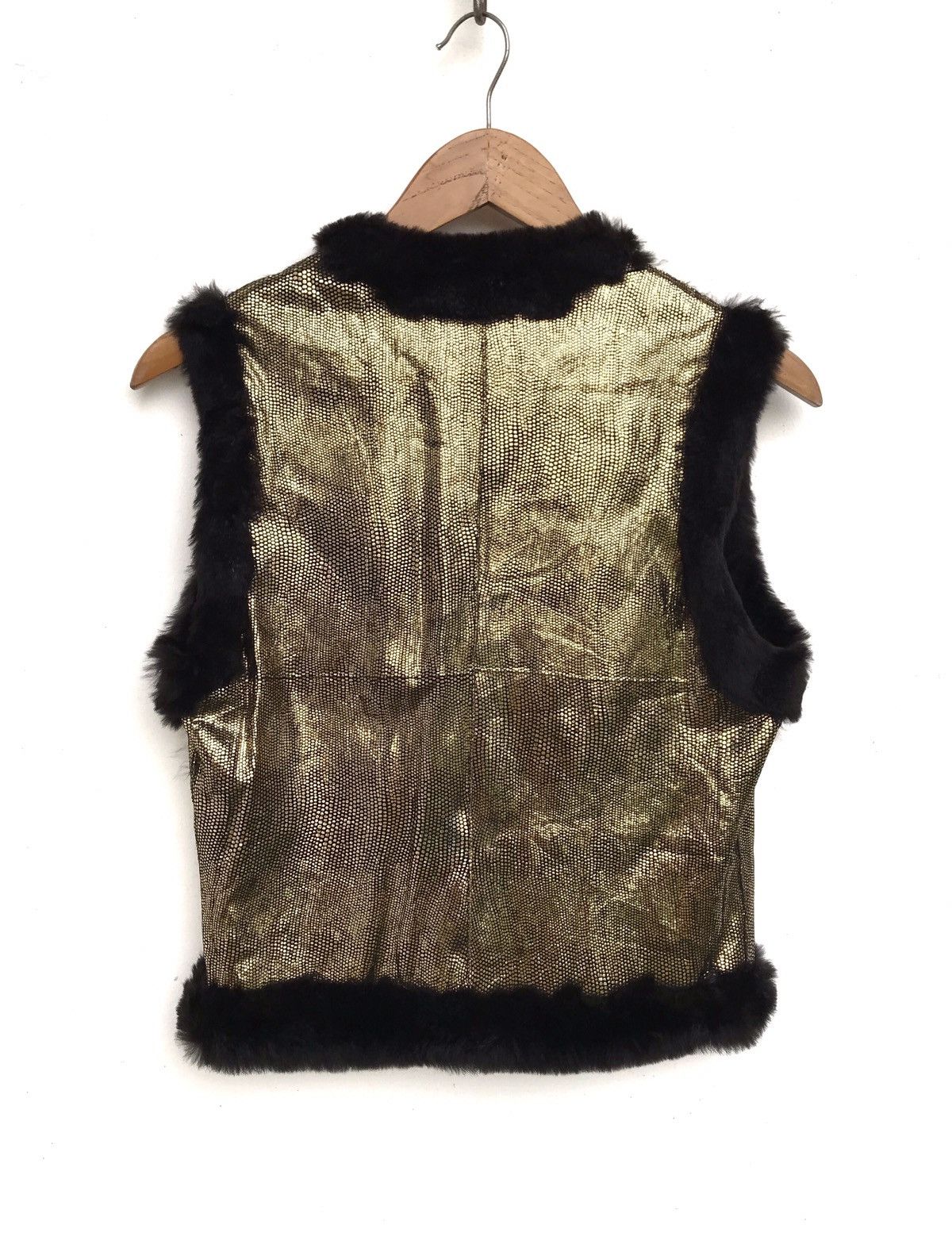 agnes b. Agnes B Rabbit Fur Luxury Vest Jacket Size S / US 4 / IT 40 - 5 Thumbnail
