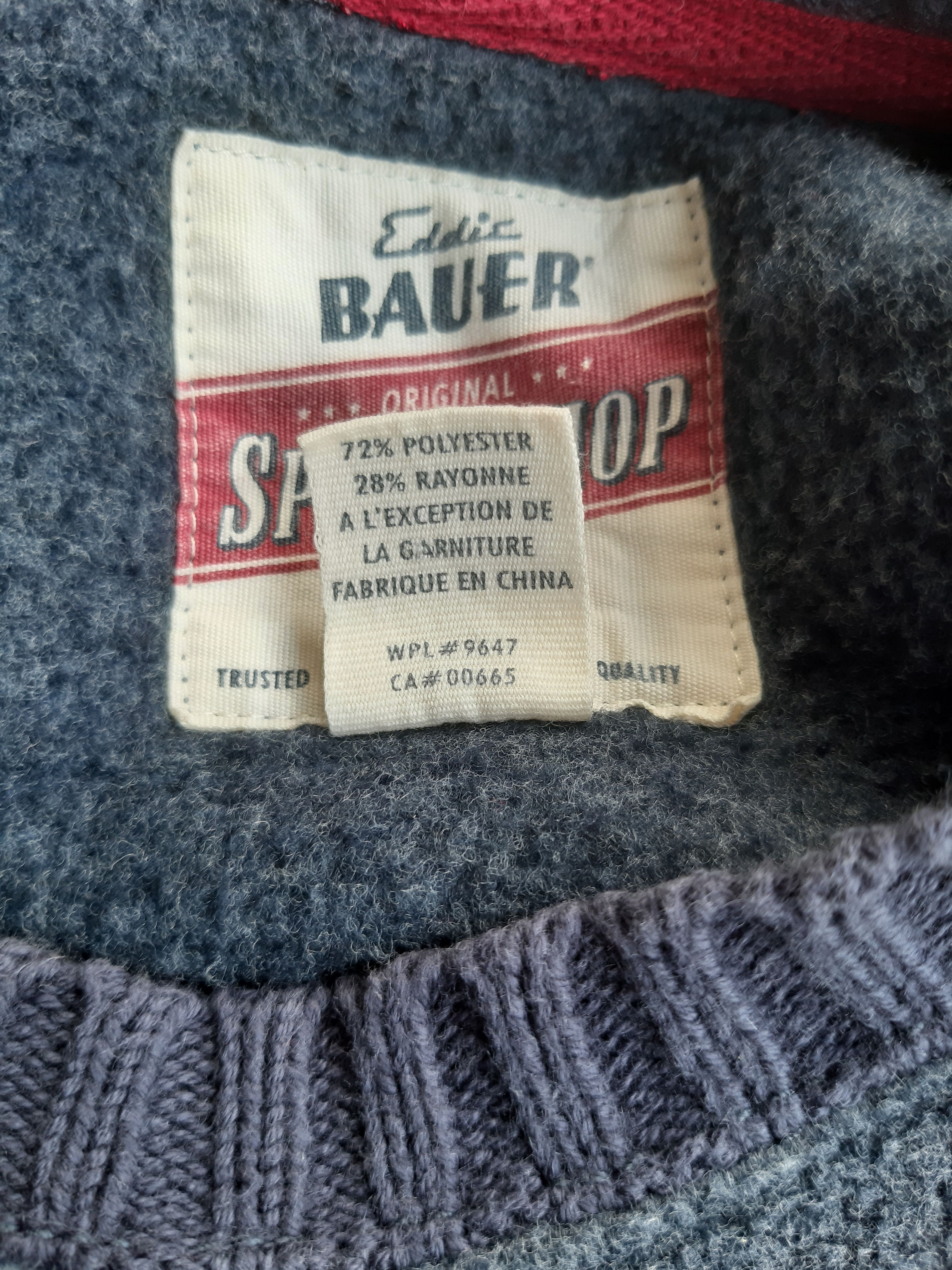 Eddie Bauer True Vintage Eddie Bauer Sleeve Pocket Sweater Size US L / EU 52-54 / 3 - 5 Thumbnail