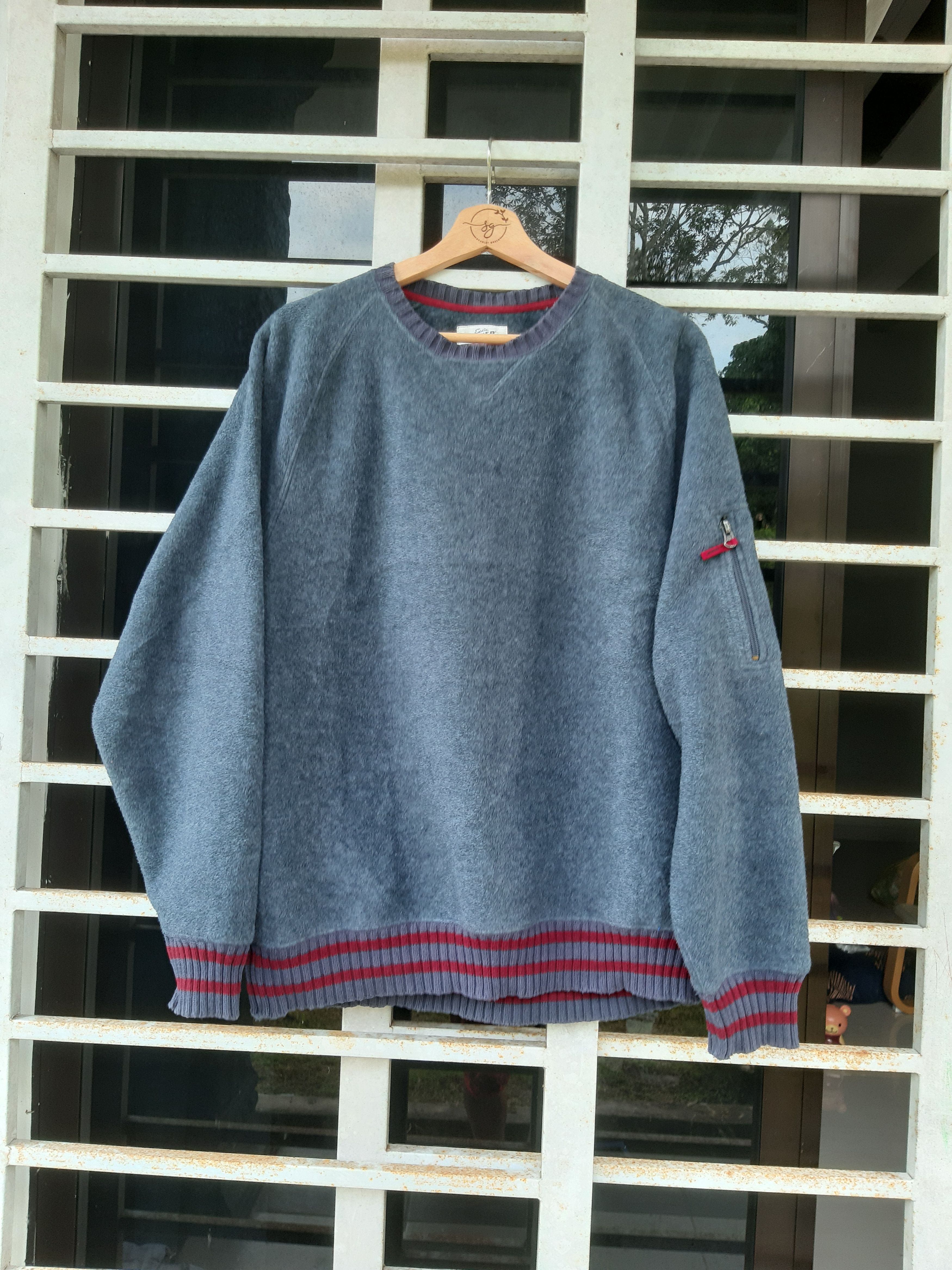 Eddie Bauer True Vintage Eddie Bauer Sleeve Pocket Sweater Size US L / EU 52-54 / 3 - 2 Thumbnail