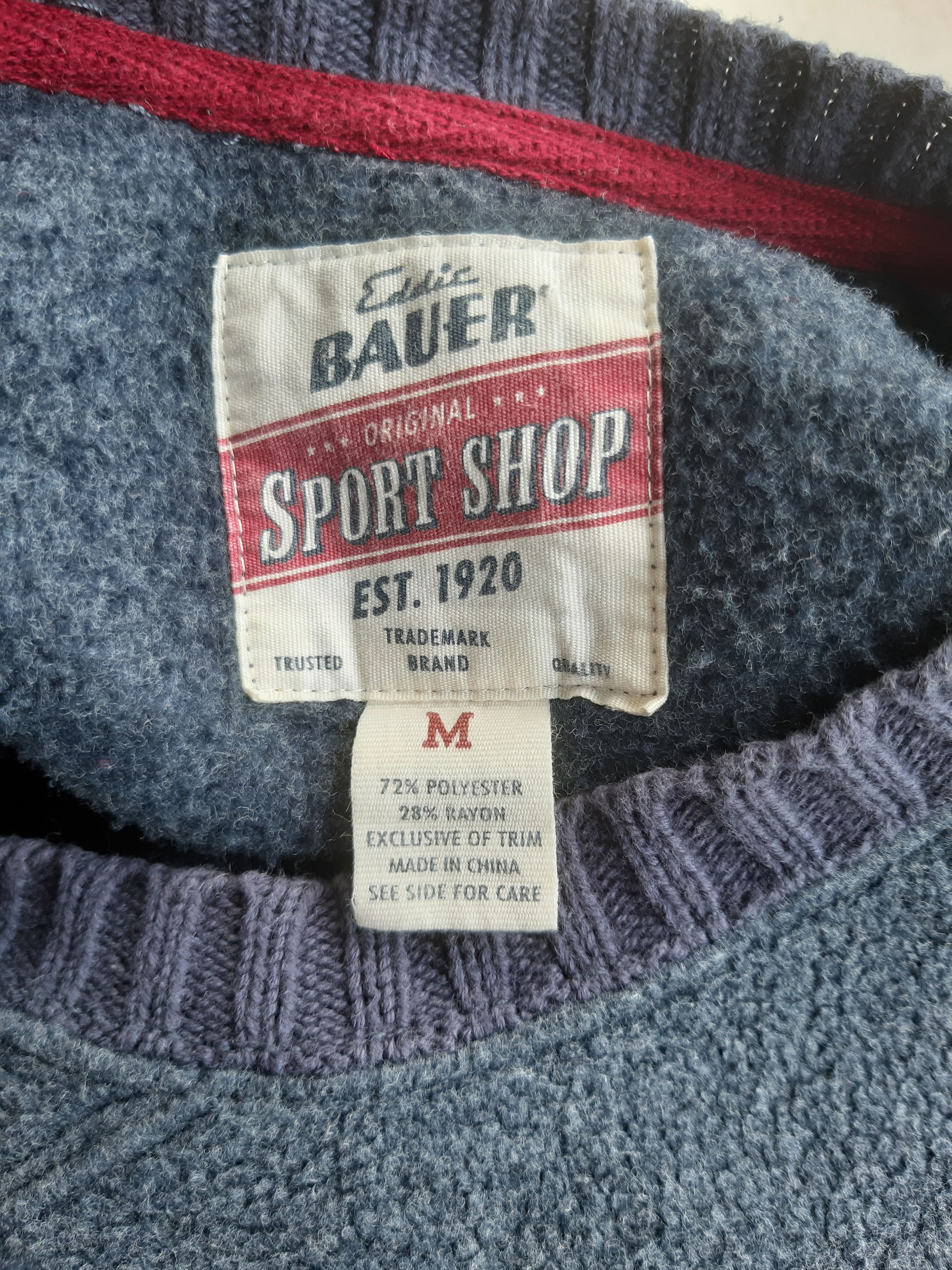 Eddie Bauer True Vintage Eddie Bauer Sleeve Pocket Sweater Size US L / EU 52-54 / 3 - 4 Thumbnail