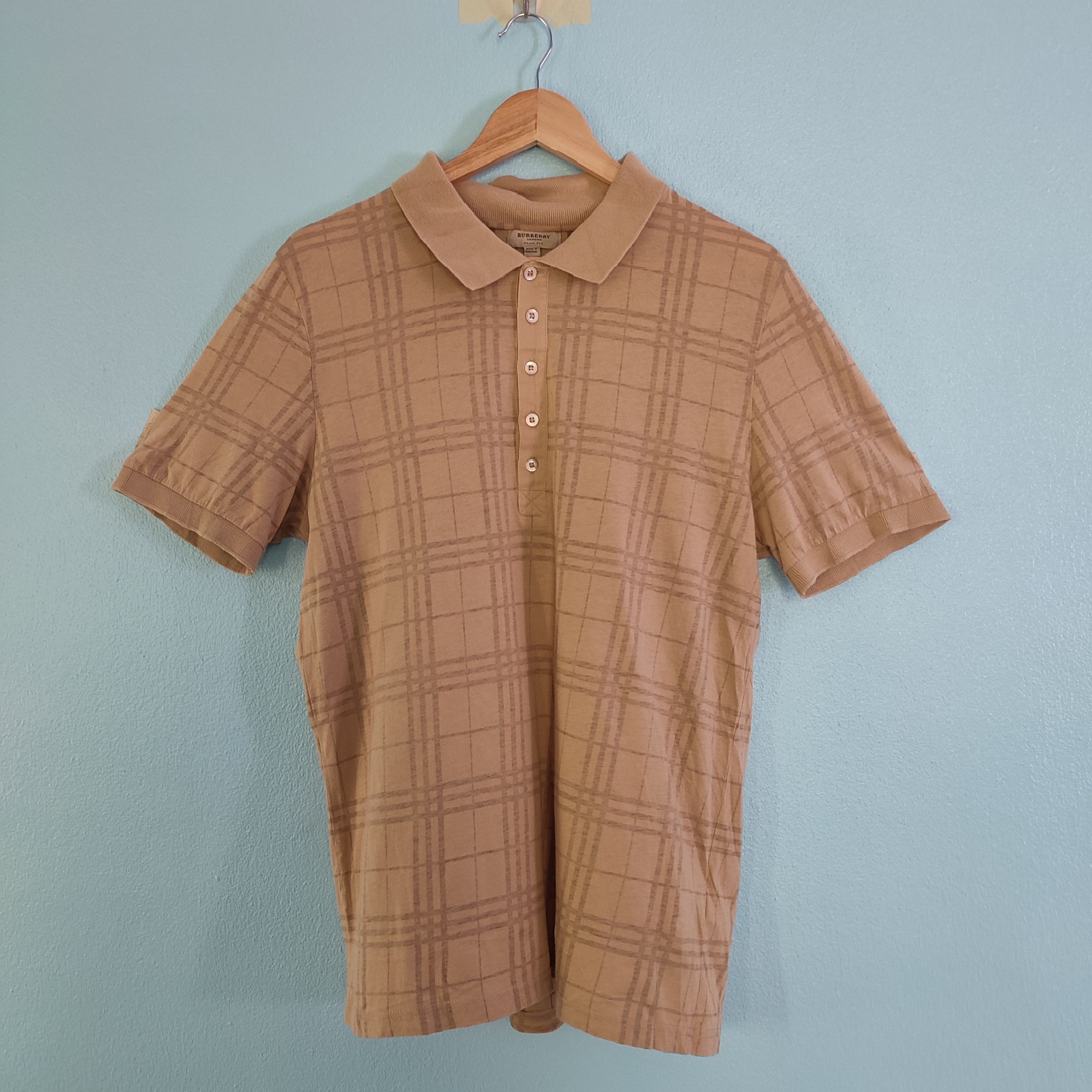 BURBERRY Nova check Polos Shirt