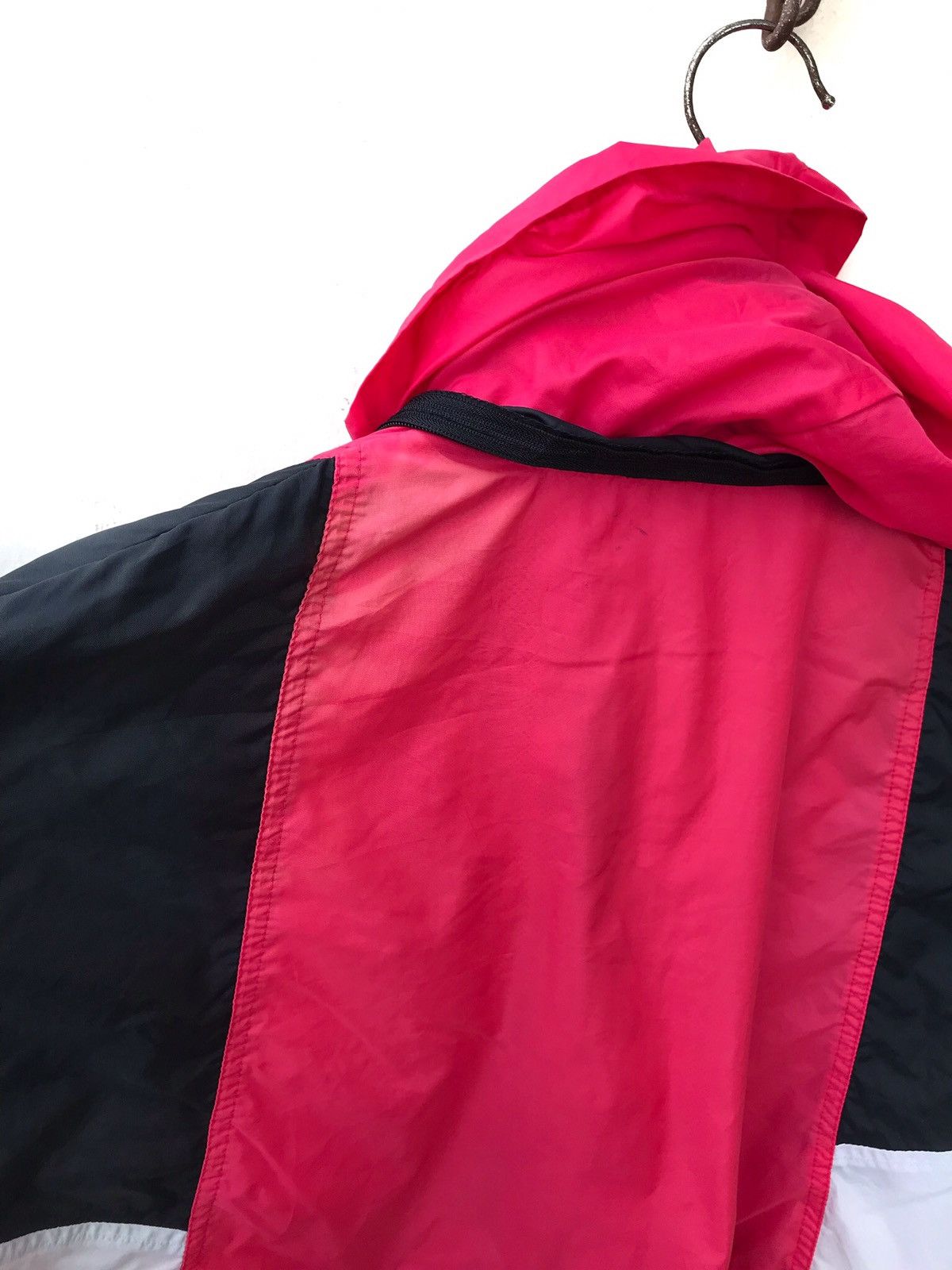 Nike Vintage Nike Grey Tag Colourblock Windbreaker Size US M / EU 48-50 / 2 - 7 Thumbnail