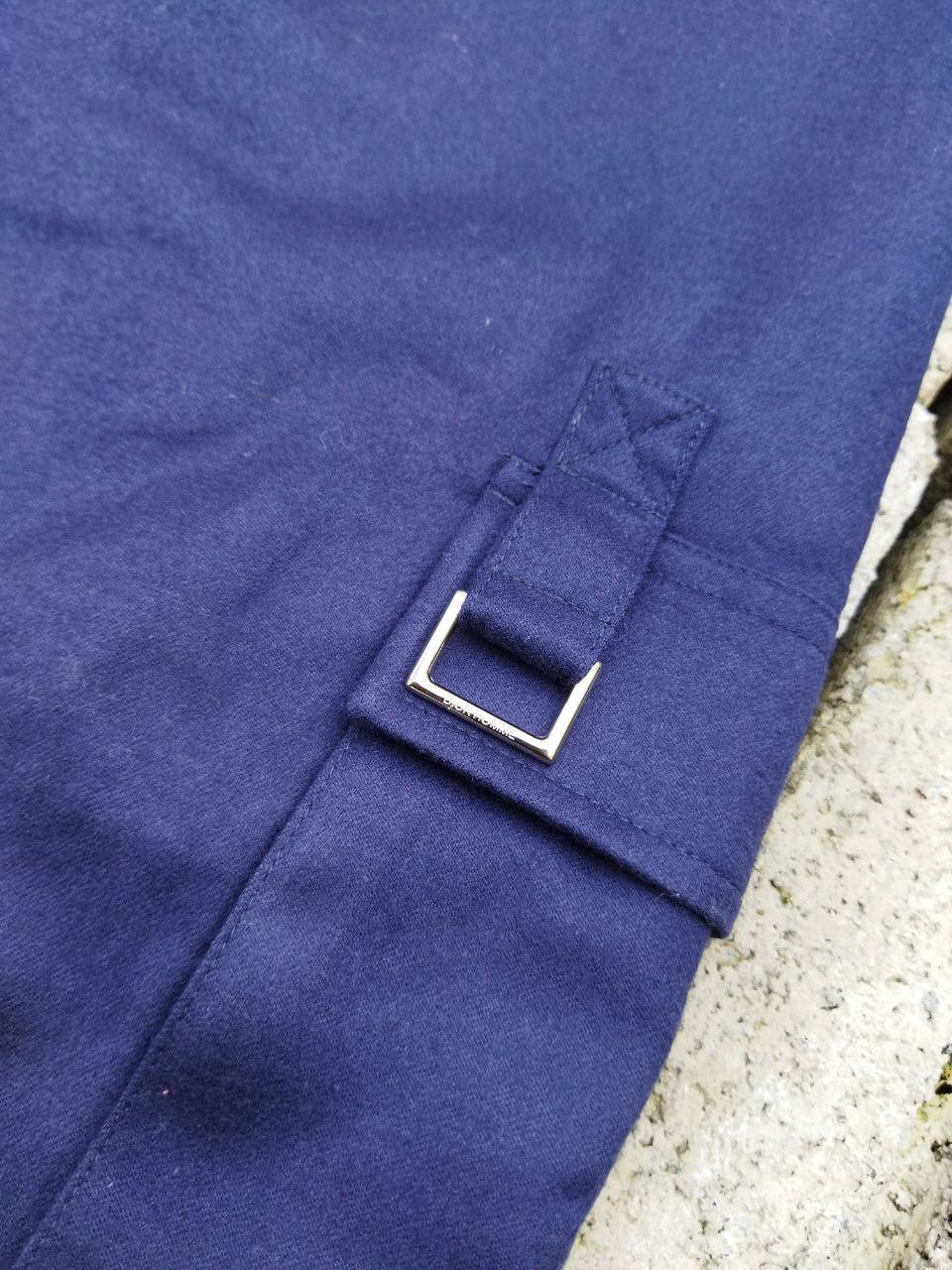 Dior × Hedi Slimane Dior Homme Pantaloni Wool Cargo Pants Size US 33 - 5 Thumbnail
