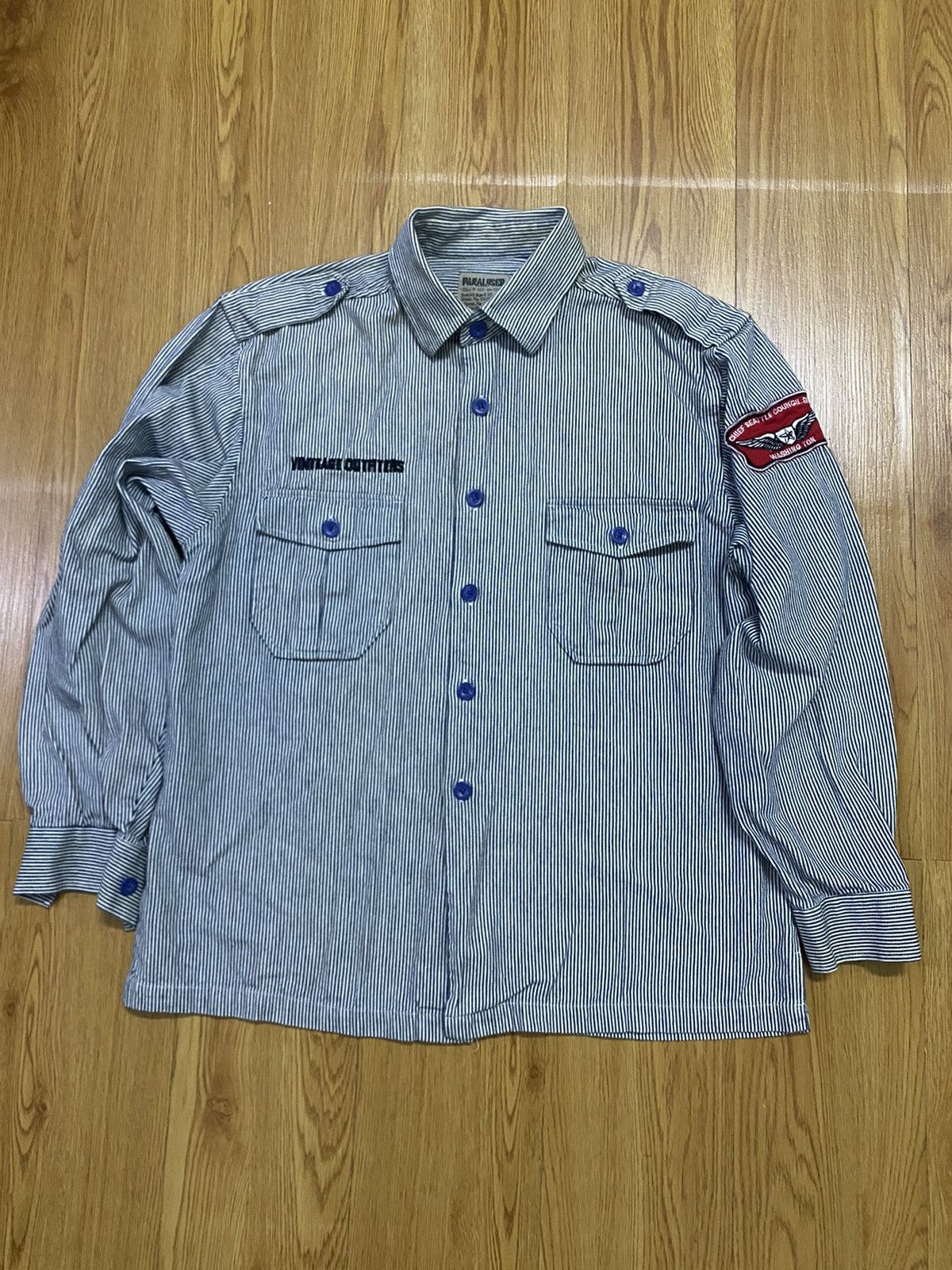 Vintage Vintage Paralyser Seattle Chief Buttons up | Grailed