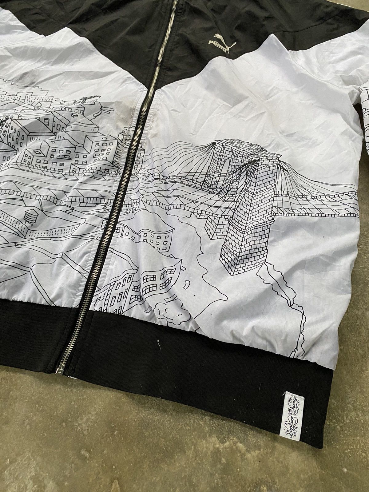 Puma Sale ! PUMA sophias chang windbreaker nice Size US XL / EU 56 / 4 - 3 Thumbnail