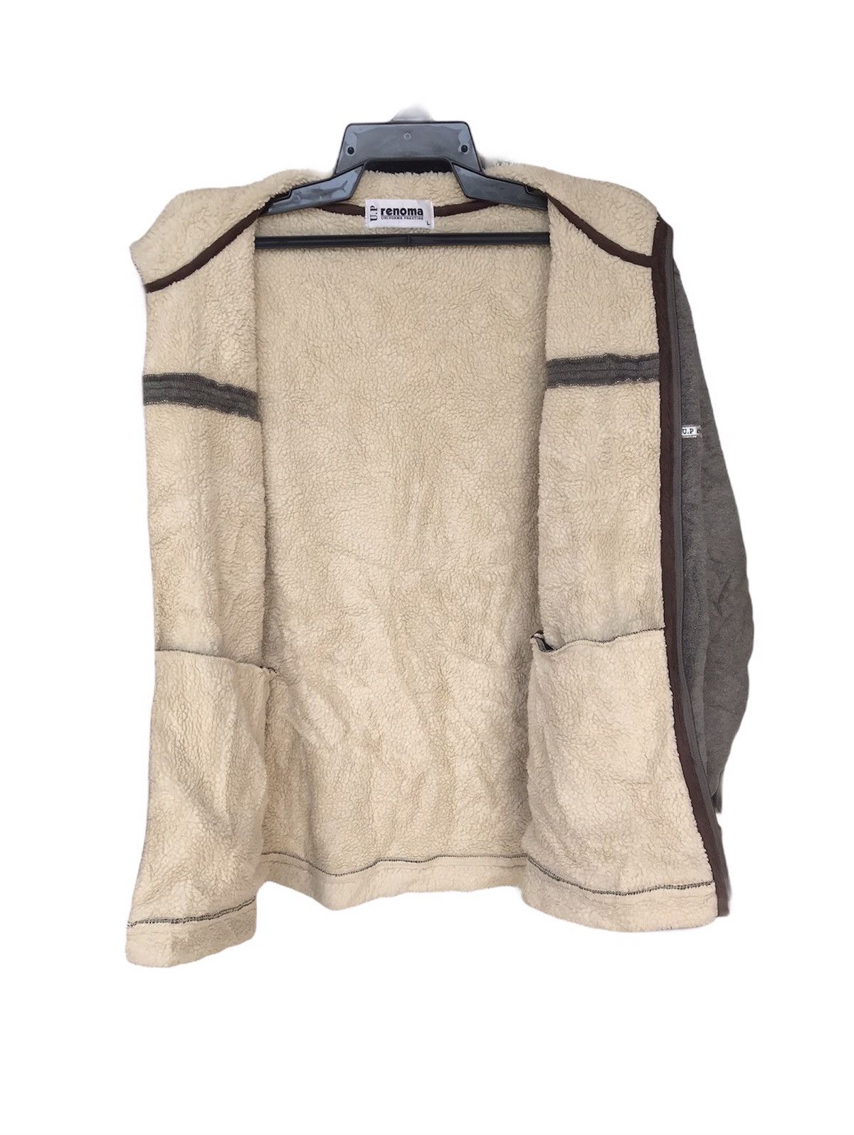 Renoma Vintage 90's Up Renoma Fluffy Fleece Jacket Size US L / EU 52-54 / 3 - 2 Thumbnail
