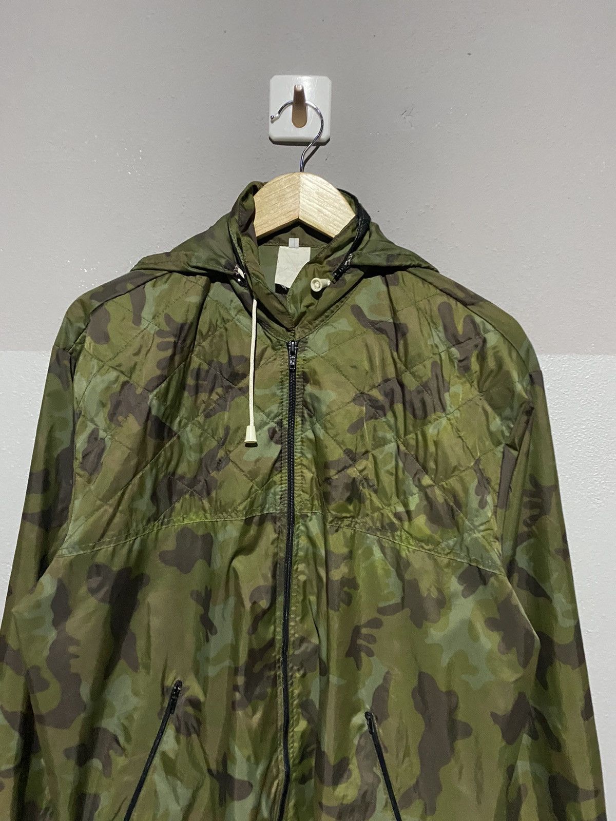 Japanese Brand 🔥SALE🔥MILITARY CAMO JACKET NYLON FABRIC Size US L / EU 52-54 / 3 - 4 Thumbnail