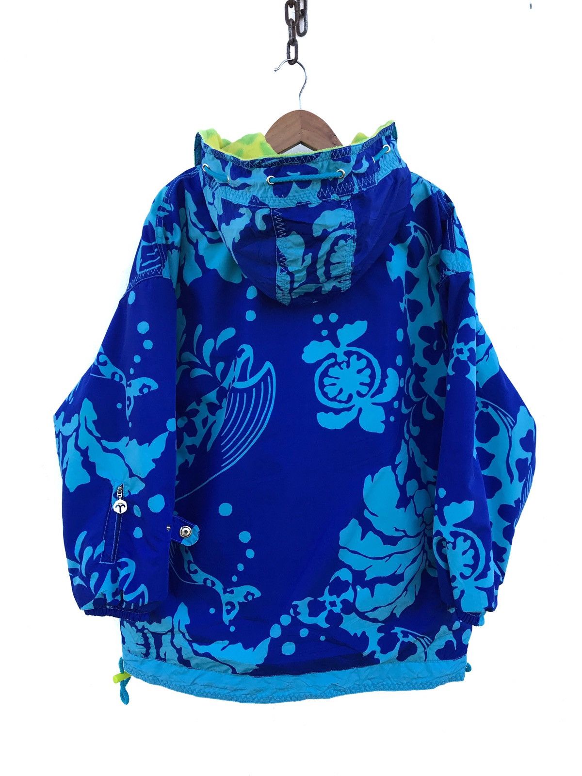 Phenix Phenix Abstract Floral Overprinted Hoodie Outwear Jacket Size US M / EU 48-50 / 2 - 5 Thumbnail