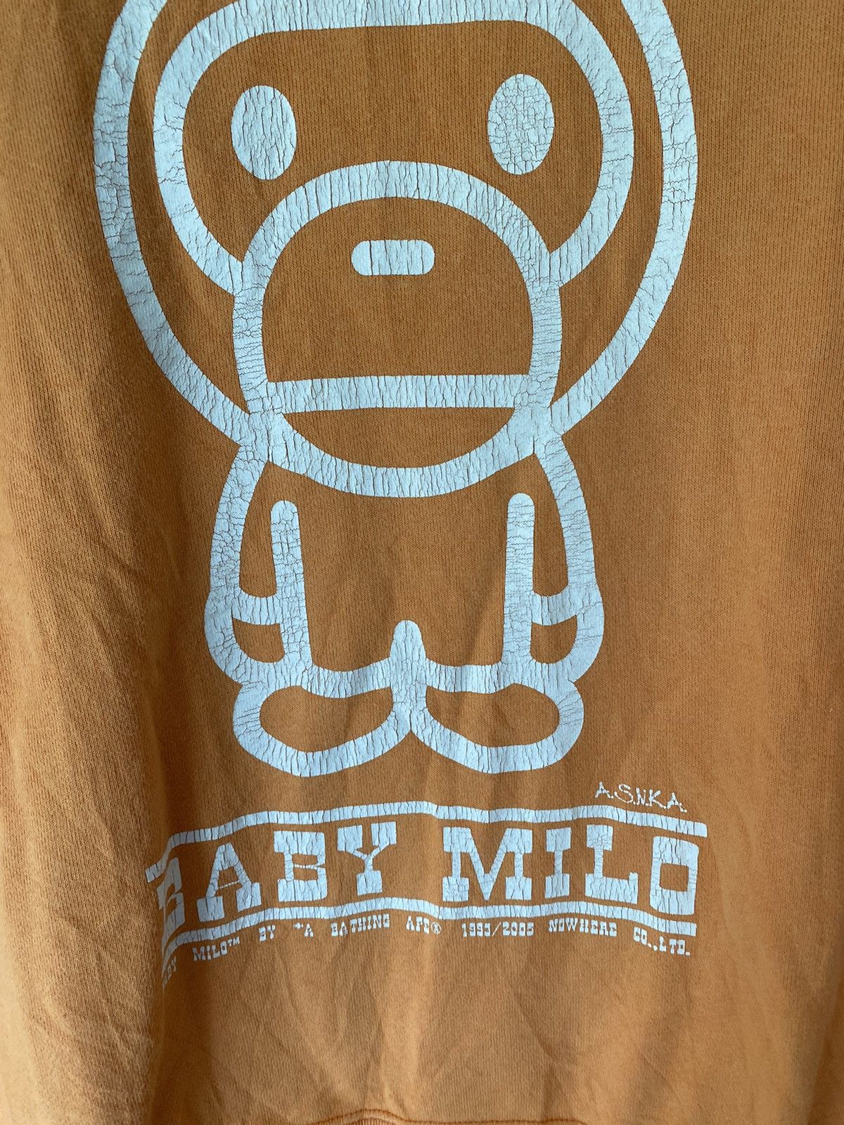 Bape 2005 Bape Baby milo iconic Mama sweatshirt Size US M / EU 48-50 / 2 - 5 Thumbnail