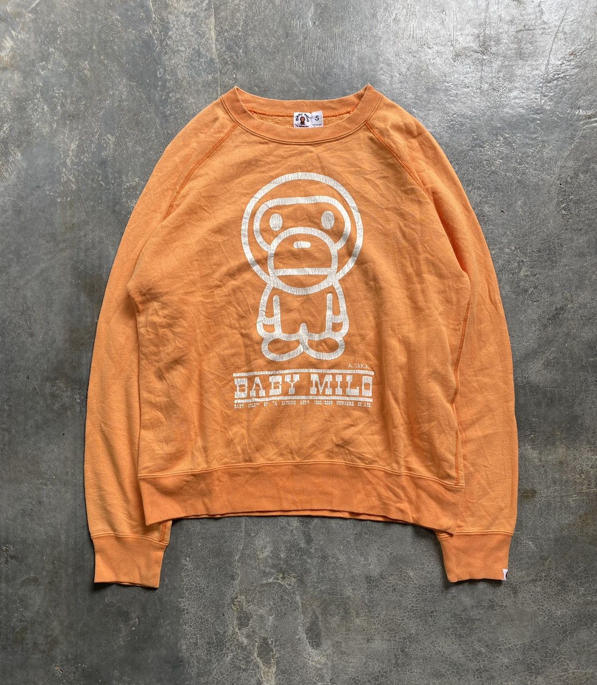Bape 2005 Bape Baby milo iconic Mama sweatshirt Size US M / EU 48-50 / 2 - 2 Thumbnail