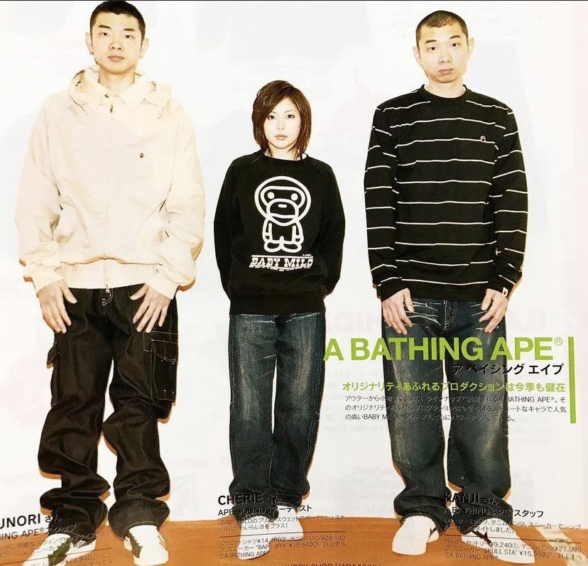 Bape 2005 Bape Baby milo iconic Mama sweatshirt Size US M / EU 48-50 / 2 - 12 Thumbnail