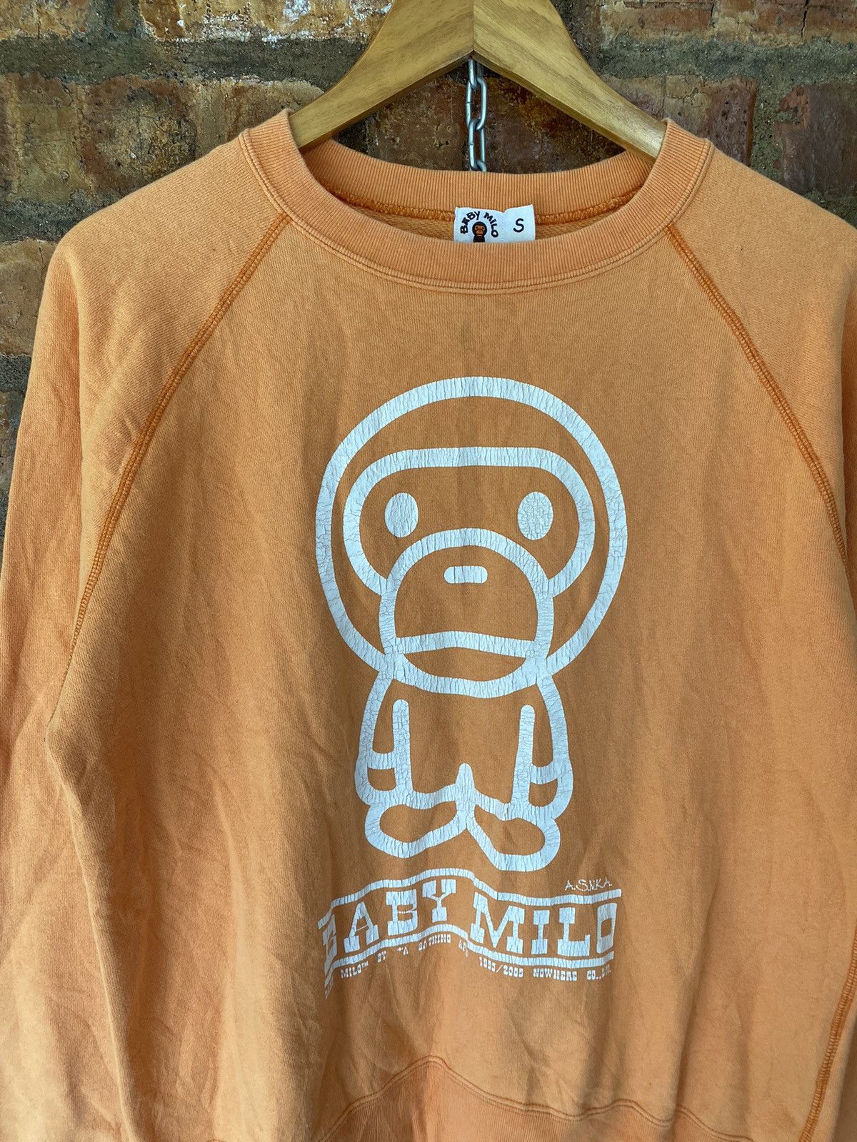 Bape 2005 Bape Baby milo iconic Mama sweatshirt Size US M / EU 48-50 / 2 - 4 Thumbnail