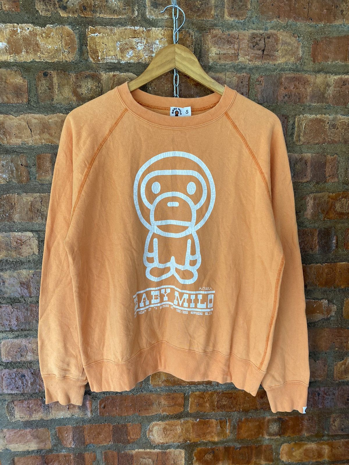 Bape 2005 Bape Baby milo iconic Mama sweatshirt Size US M / EU 48-50 / 2 - 3 Thumbnail