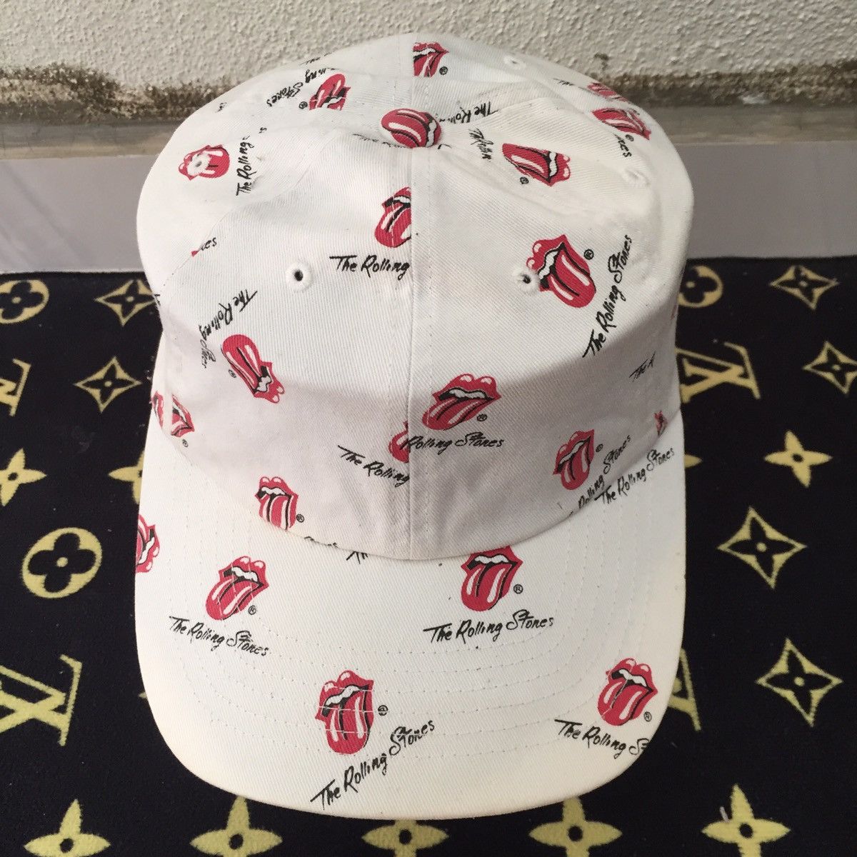The Rolling Stones Vintage Fullprint Rare Design Cap