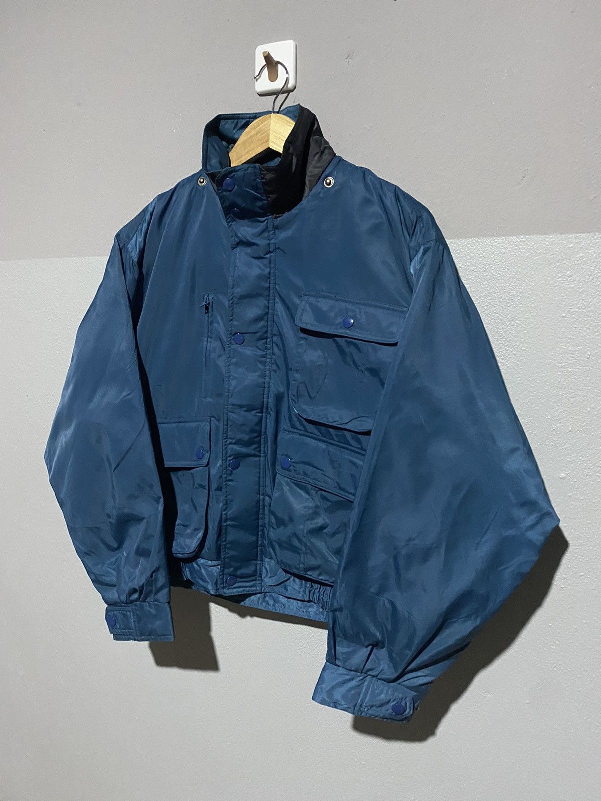 Designer × Japanese Brand 🔥SALE🔥TAKAYA SHOJI AFTER ZERO NYLON BOMBER JACKET Size US M / EU 48-50 / 2 - 3 Thumbnail