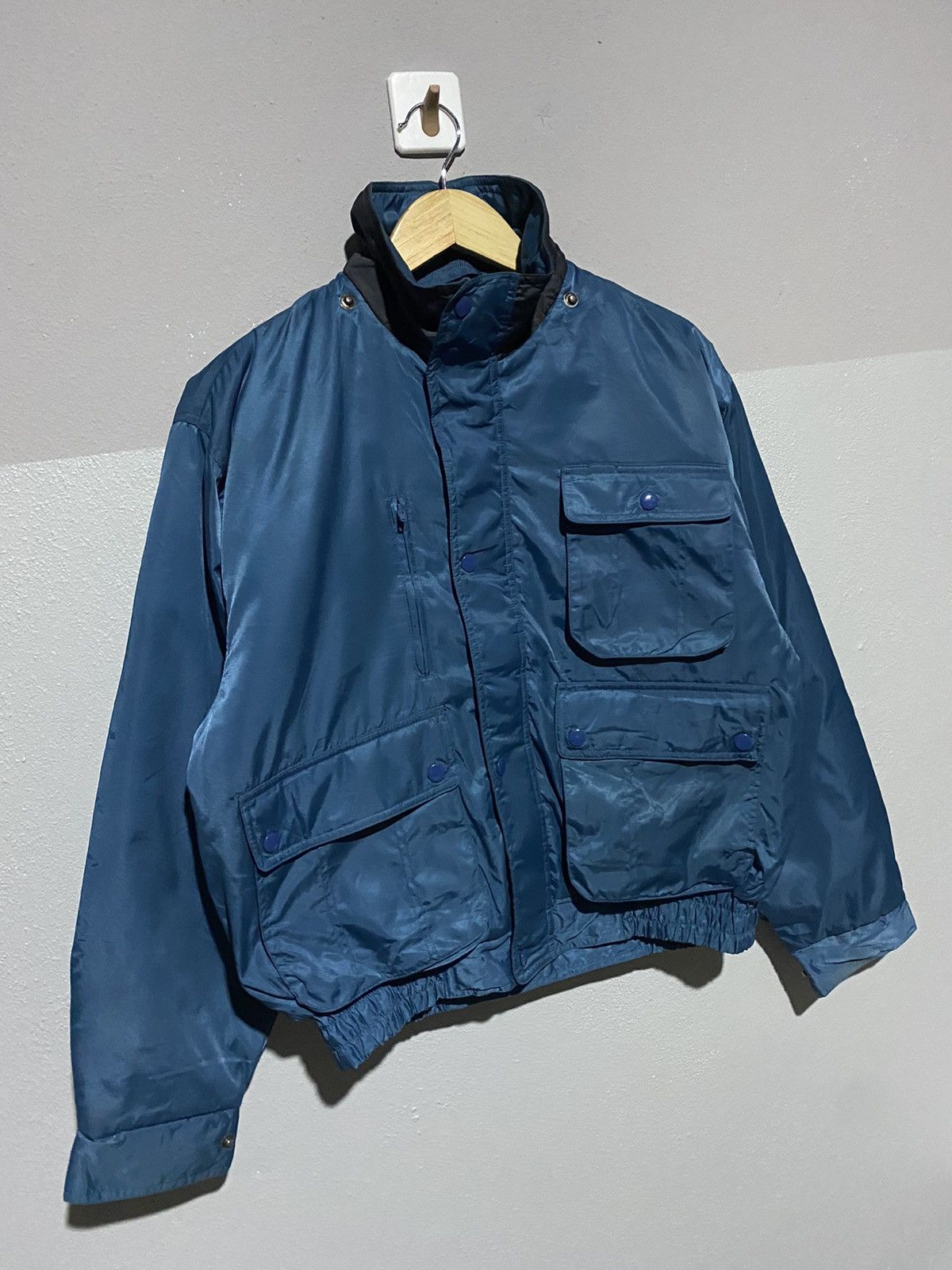 Designer × Japanese Brand 🔥SALE🔥TAKAYA SHOJI AFTER ZERO NYLON BOMBER JACKET Size US M / EU 48-50 / 2 - 5 Thumbnail