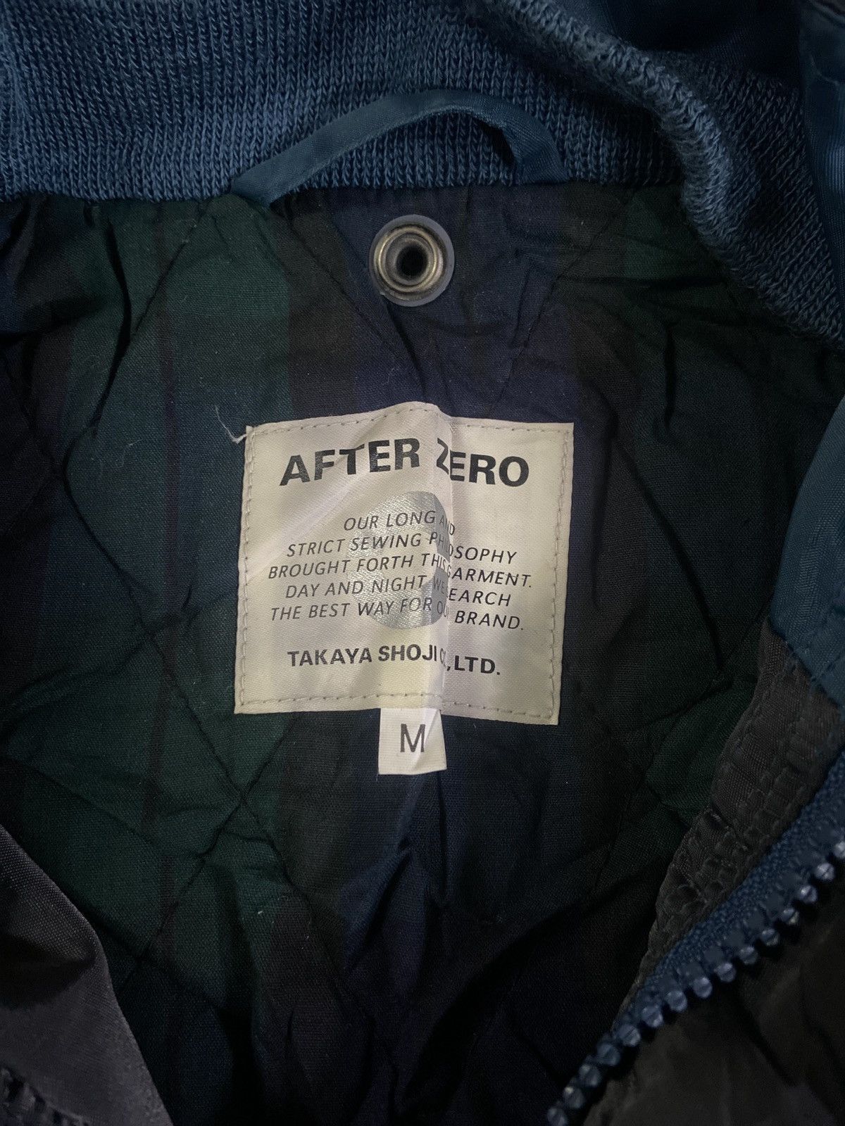 Designer × Japanese Brand 🔥SALE🔥TAKAYA SHOJI AFTER ZERO NYLON BOMBER JACKET Size US M / EU 48-50 / 2 - 7 Thumbnail