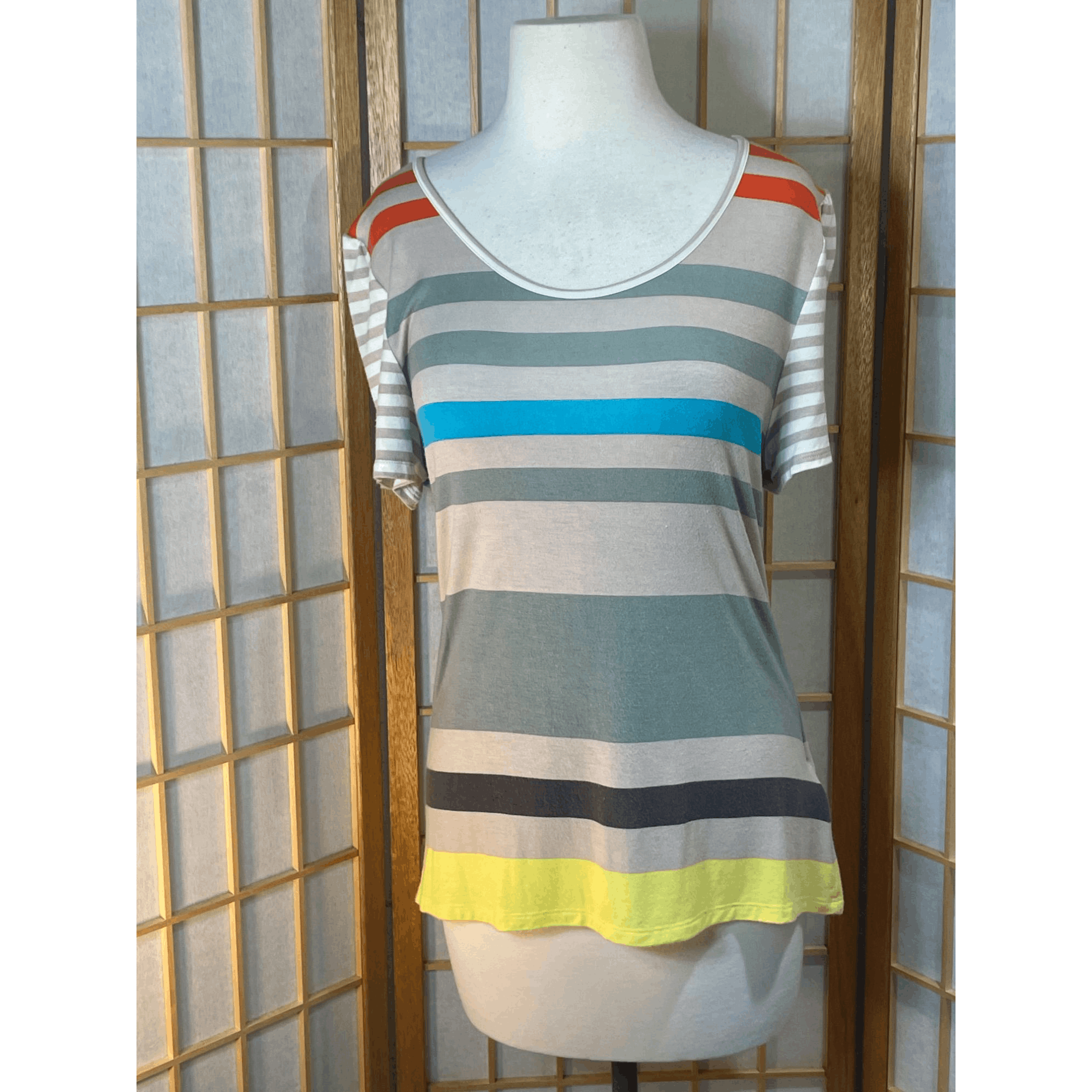 Other Lapis XL Lightweight Striped Top Size XL / US 12-14 / IT 48-50 - 10 Thumbnail
