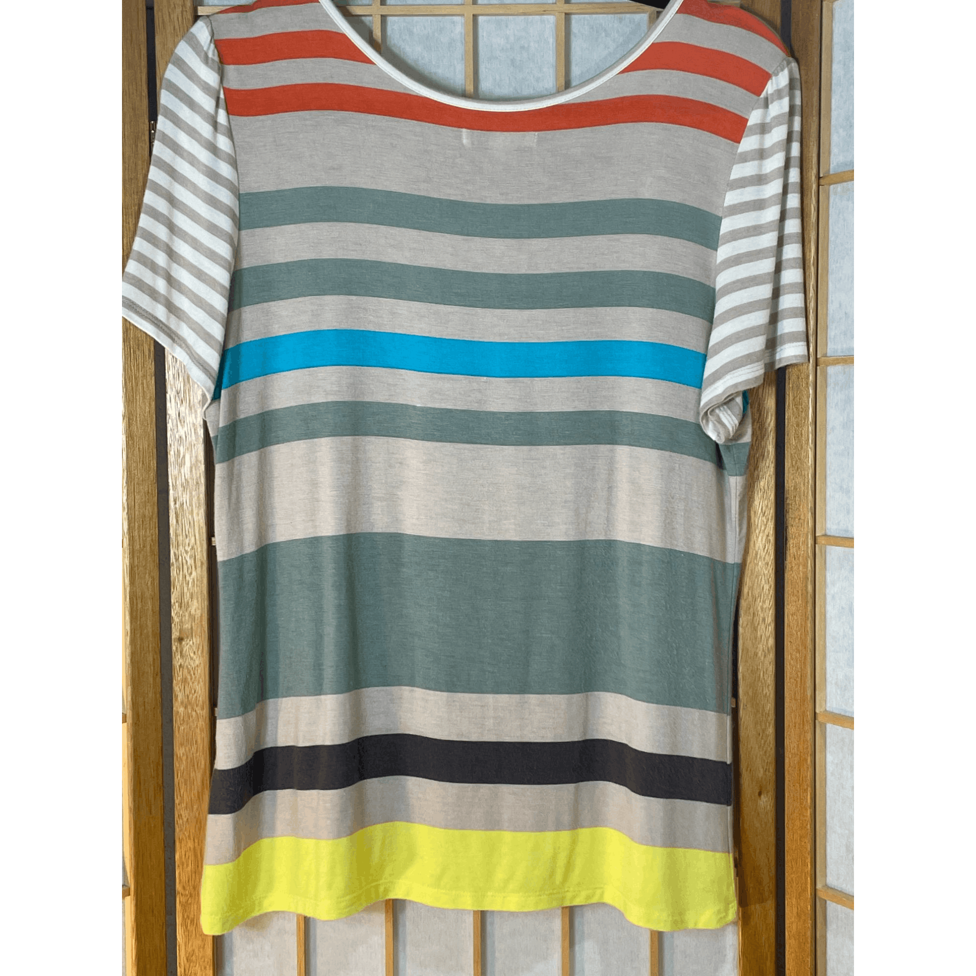 Other Lapis XL Lightweight Striped Top Size XL / US 12-14 / IT 48-50 - 4 Thumbnail