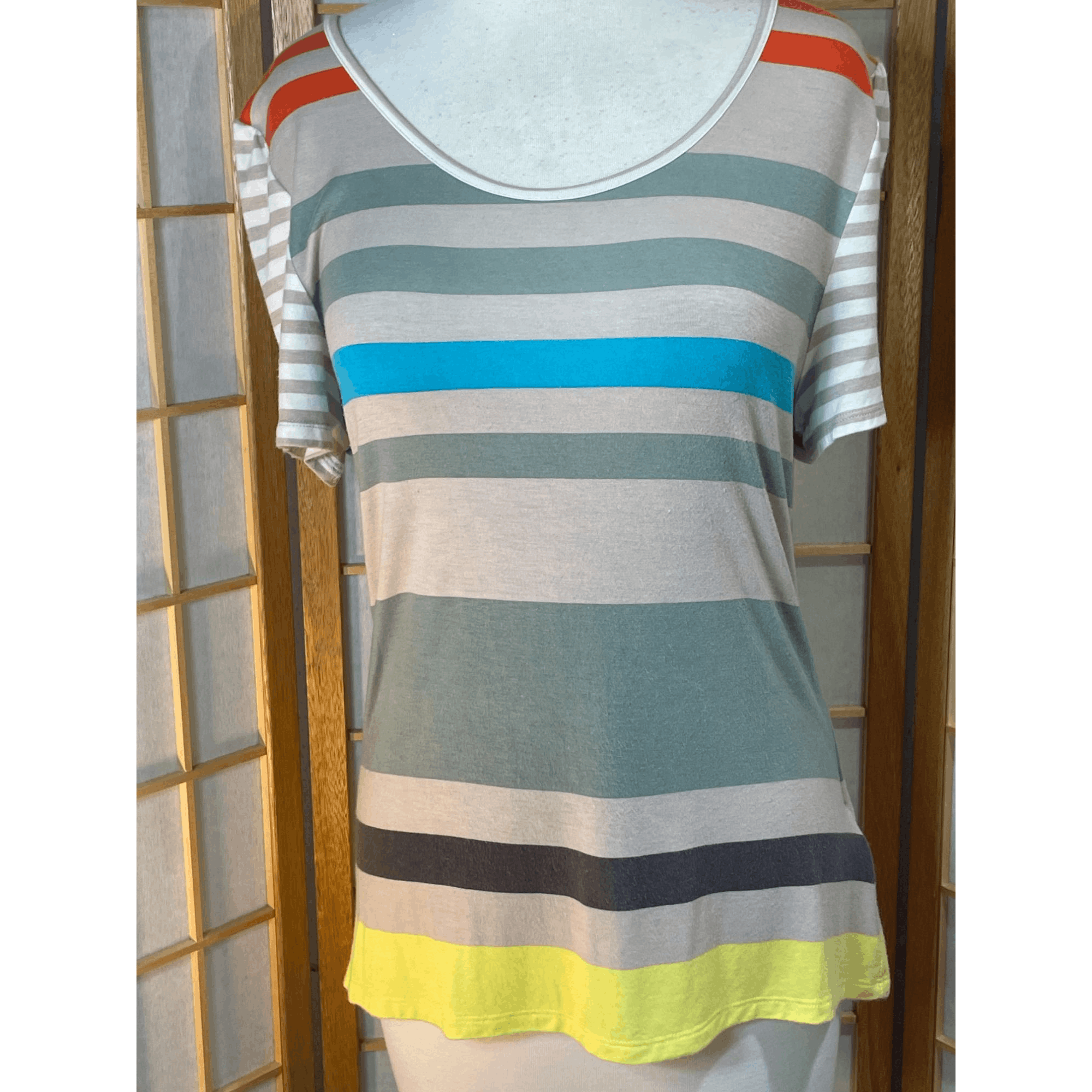 Other Lapis XL Lightweight Striped Top Size XL / US 12-14 / IT 48-50 - 9 Thumbnail