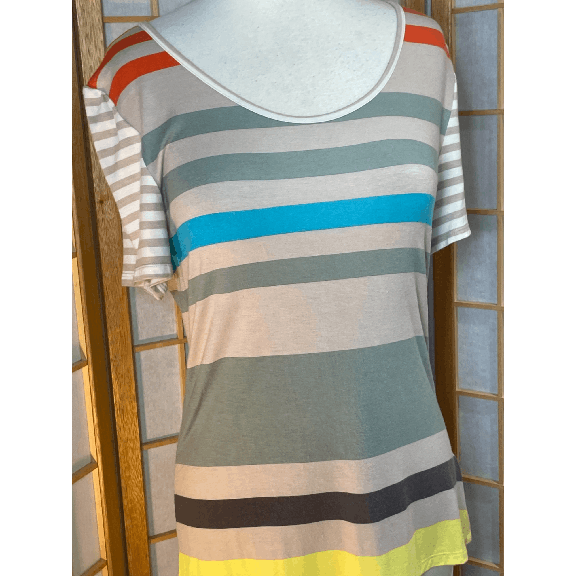 Other Lapis XL Lightweight Striped Top Size XL / US 12-14 / IT 48-50 - 8 Thumbnail