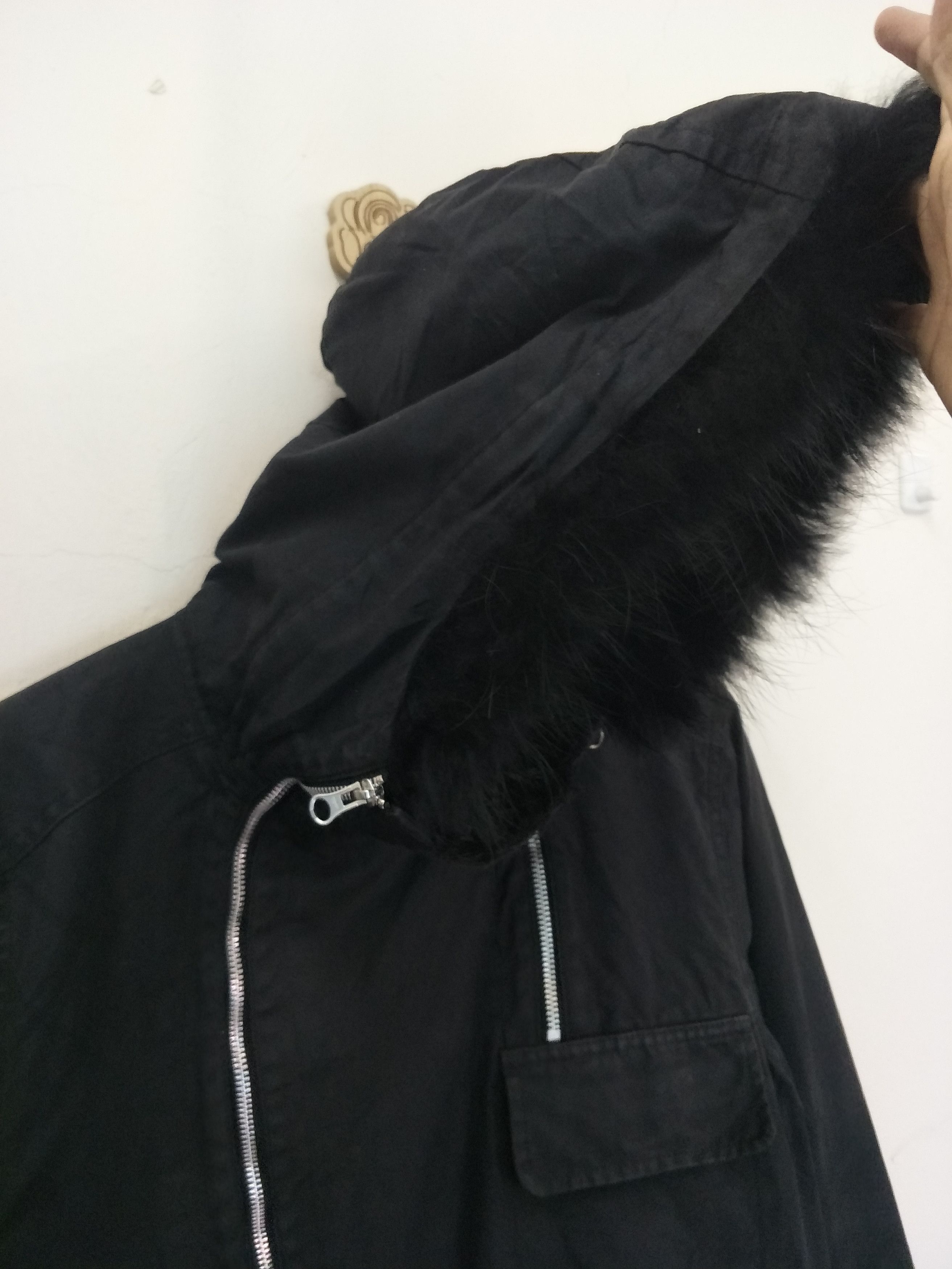 CABANE de ZUCCa Cabane de Zucca x British Millerain Bondage Faux Fur Jacket Size US M / EU 48-50 / 2 - 8 Thumbnail