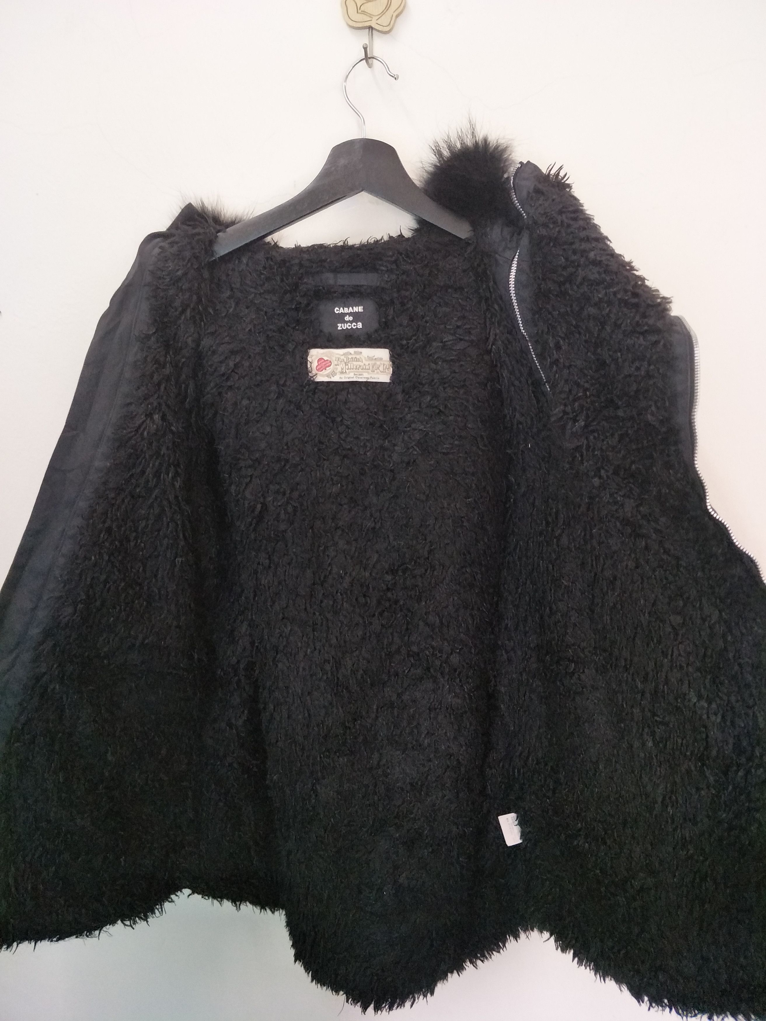 CABANE de ZUCCa Cabane de Zucca x British Millerain Bondage Faux Fur Jacket Size US M / EU 48-50 / 2 - 4 Thumbnail