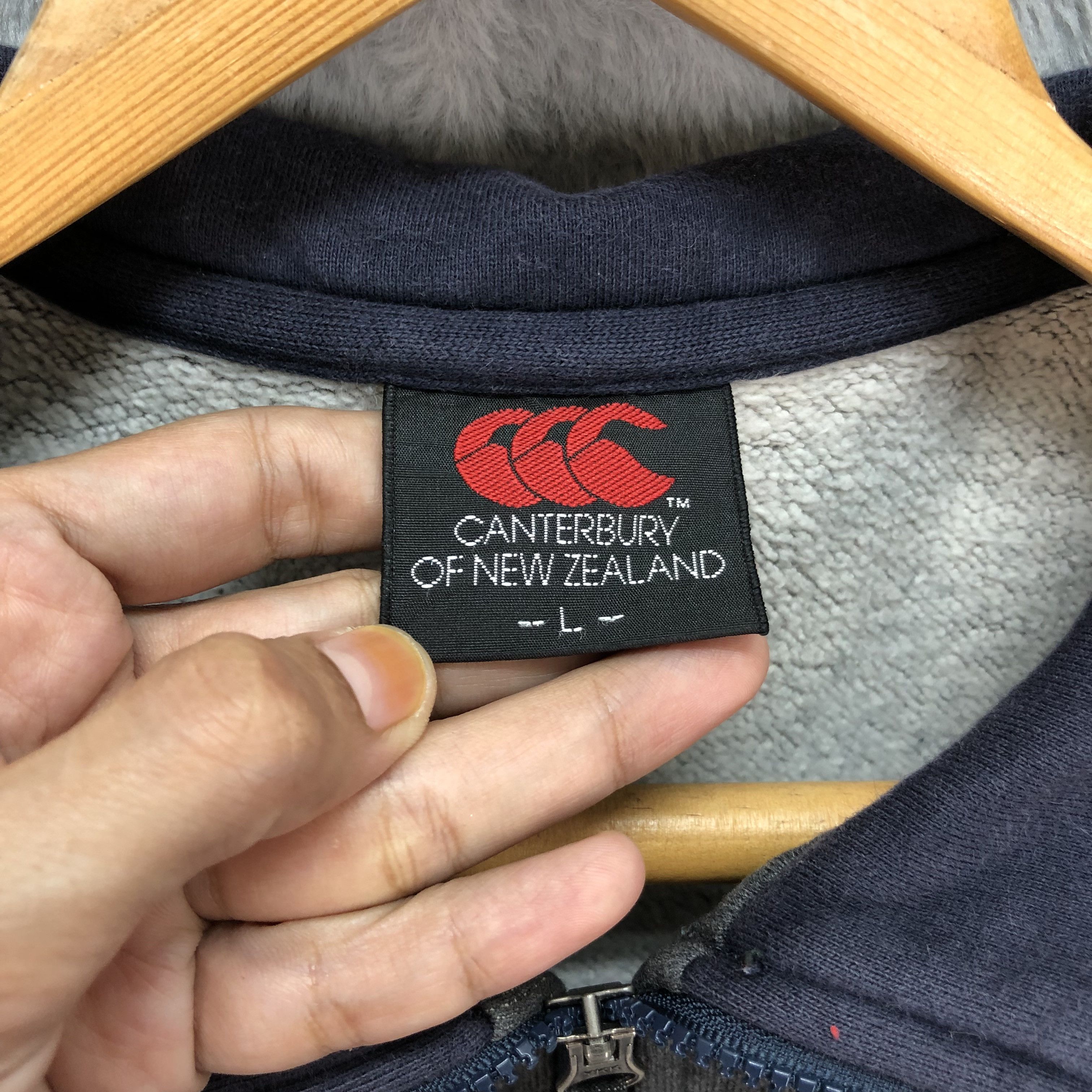 Canterbury of New Zealand Canterbury Embroidery Big Logo Polo Rugby Shirt #4606-168 Size US L / EU 52-54 / 3 - 9 Thumbnail