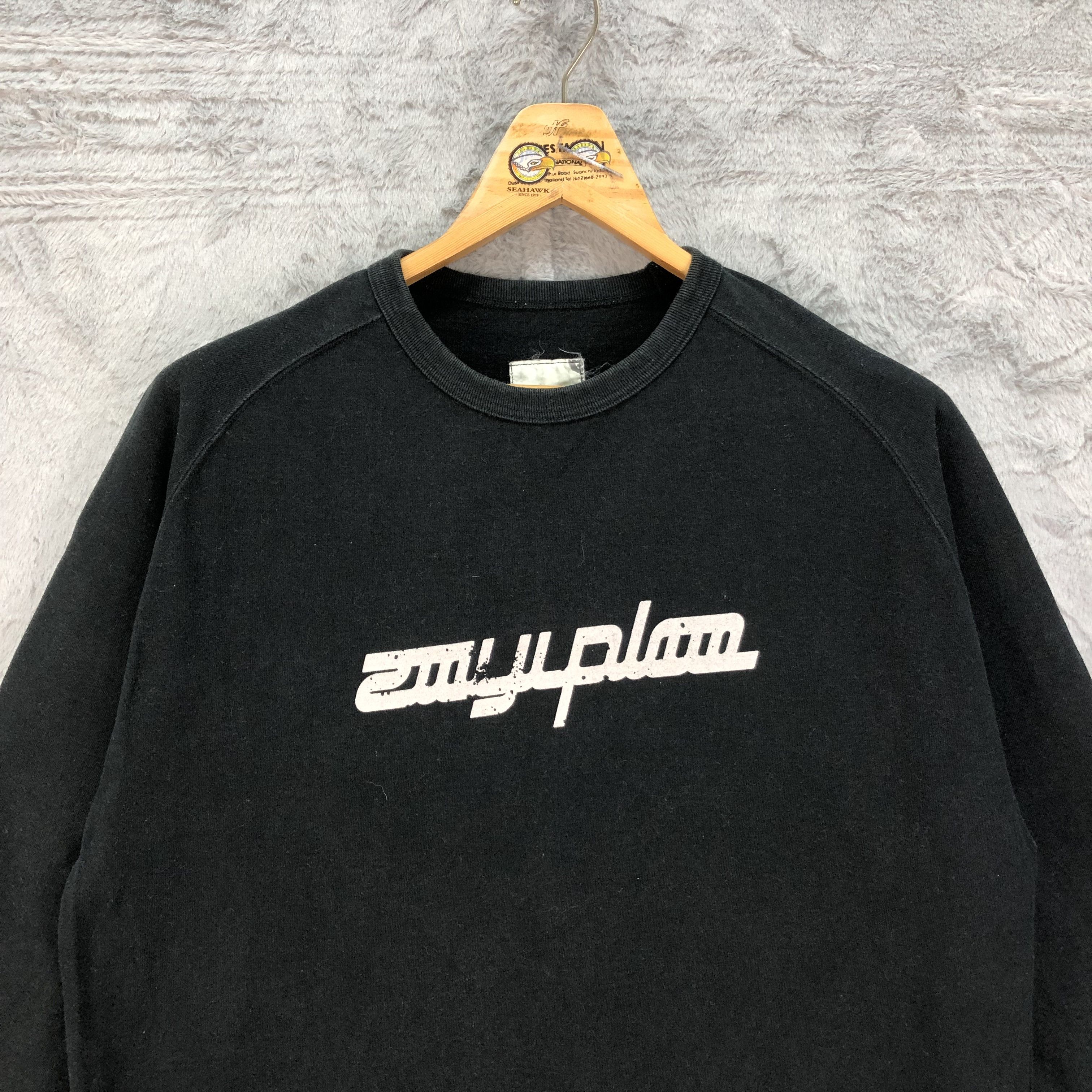 Japanese Brand STAY UPLATE Big Logo 3 Quarter Sleeve Shirts #4607-168 Size US M / EU 48-50 / 2 - 2 Thumbnail