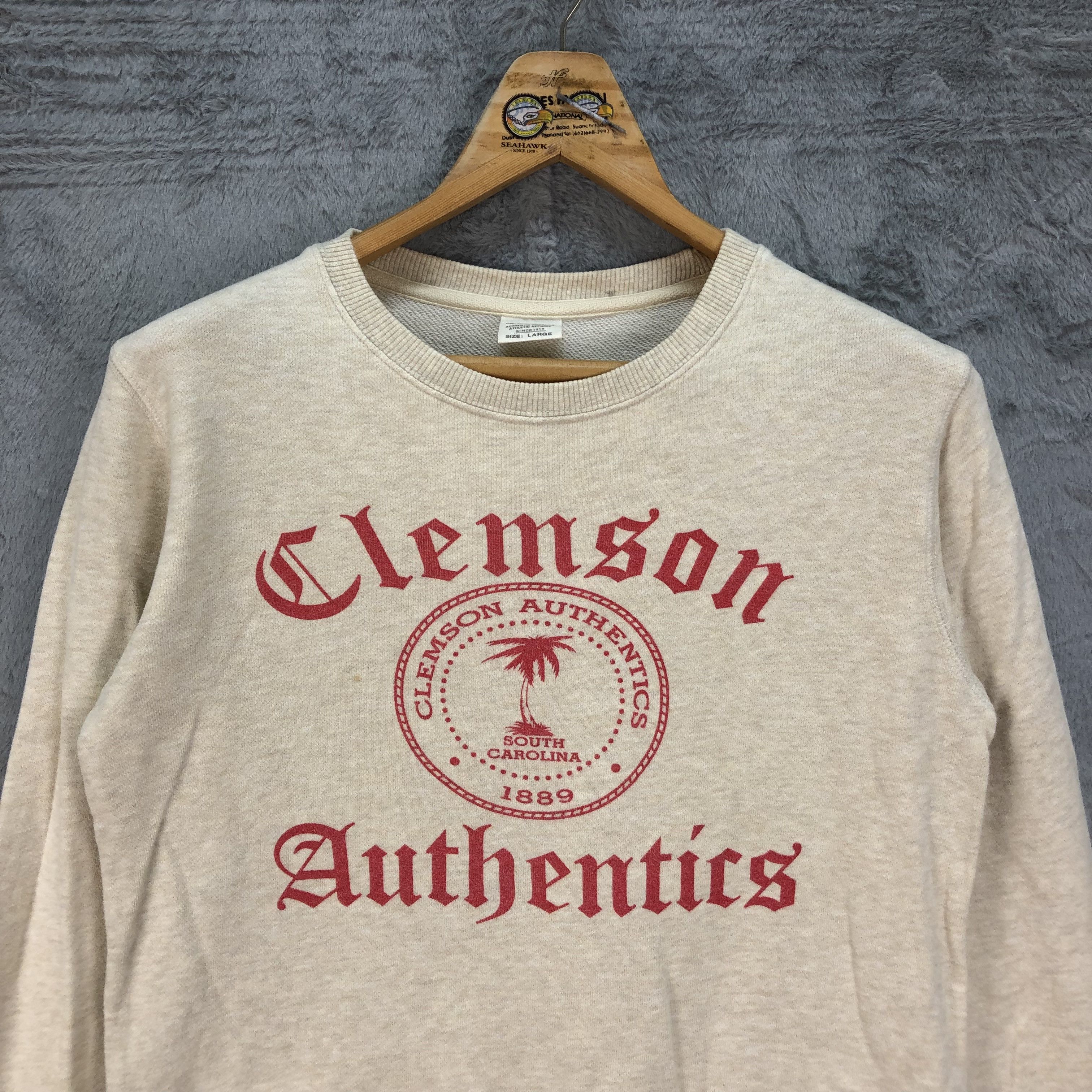 Champion Champion CLEMSON AUTHENTICS Sweatshirts #4610-168 Size L / US 10 / IT 46 - 2 Thumbnail