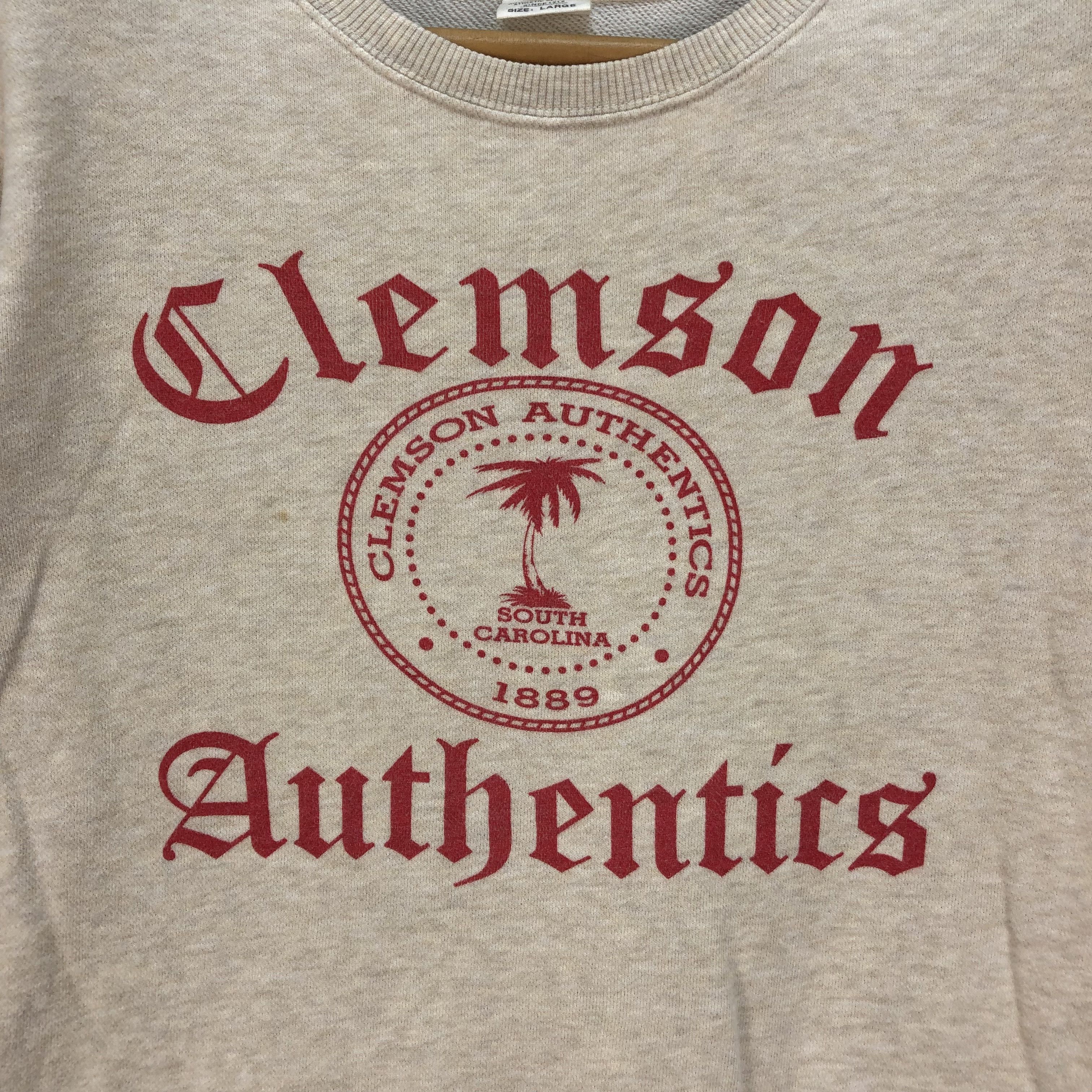 Champion Champion CLEMSON AUTHENTICS Sweatshirts #4610-168 Size L / US 10 / IT 46 - 3 Thumbnail