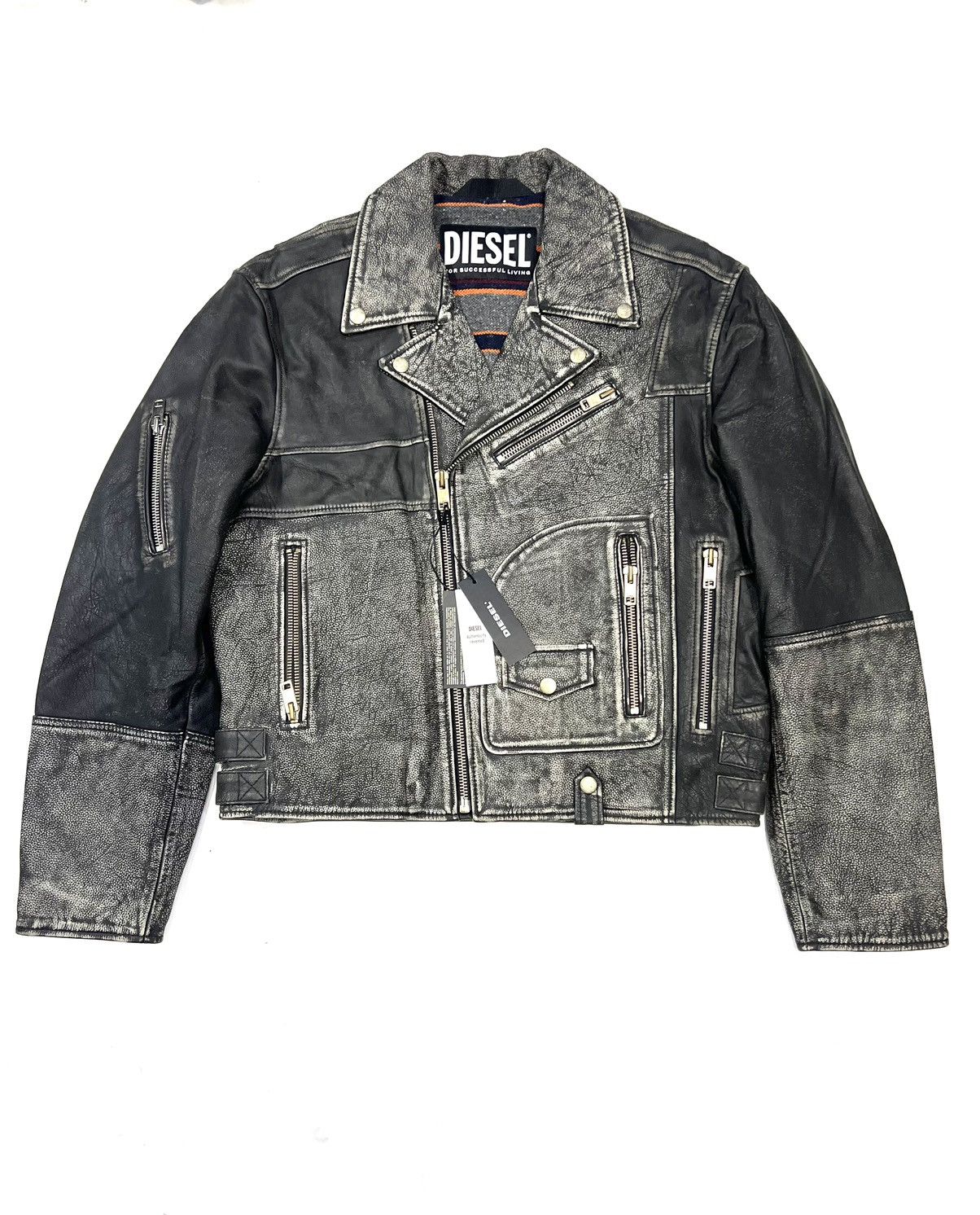 Diesel Diesel LConway leather jacket Grailed