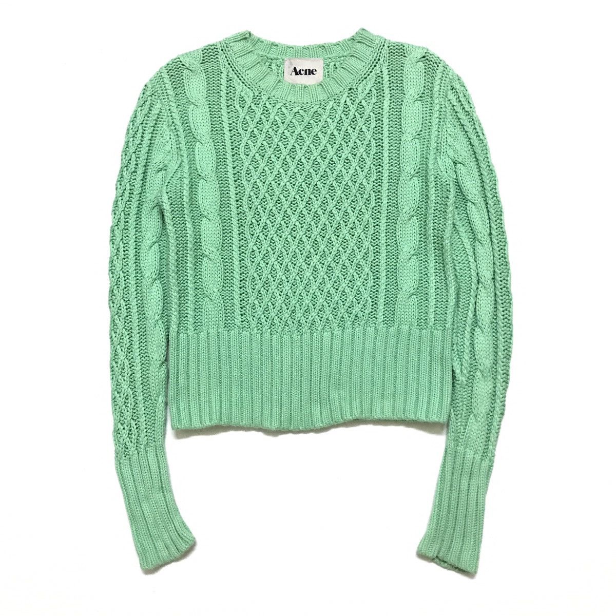 Acne Studios Acne Studios Lia Cable Knit Sweater Size US S / EU 44-46 / 1 - 1 Thumbnail
