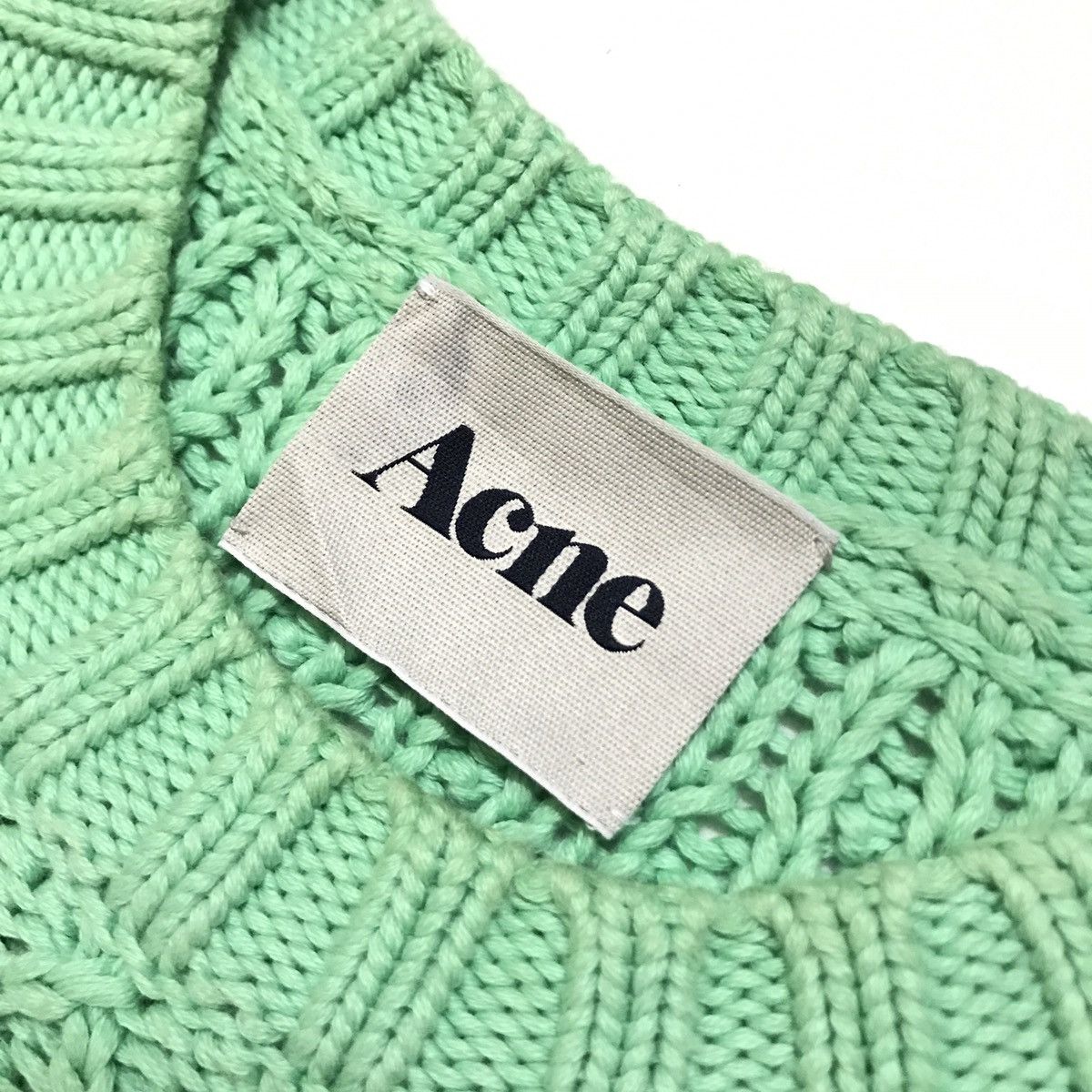 Acne Studios Acne Studios Lia Cable Knit Sweater Size US S / EU 44-46 / 1 - 2 Thumbnail