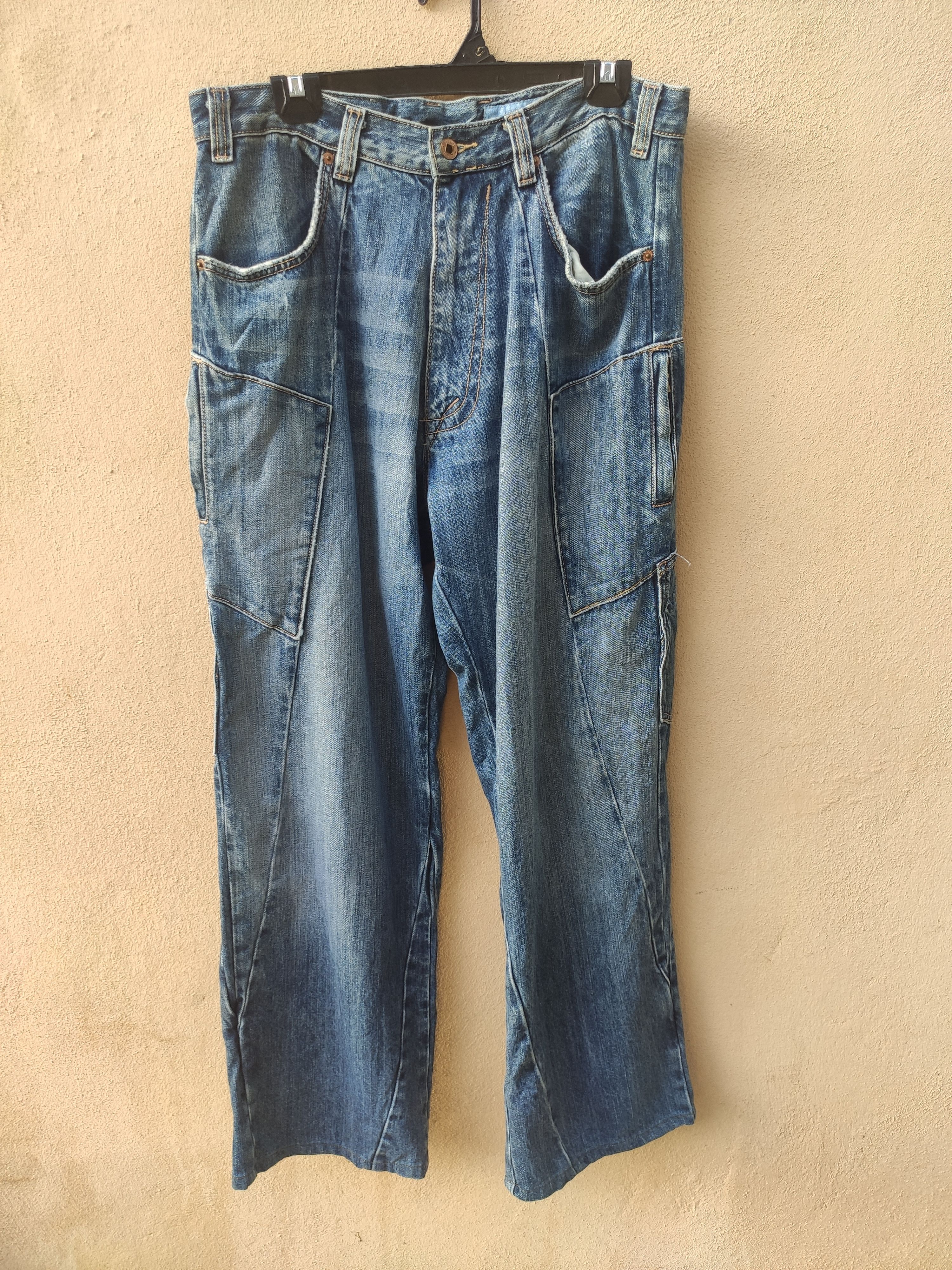 Beauty Beast 🔥 Azzure Denime jeans Size US 34 / EU 50 - 5 Thumbnail