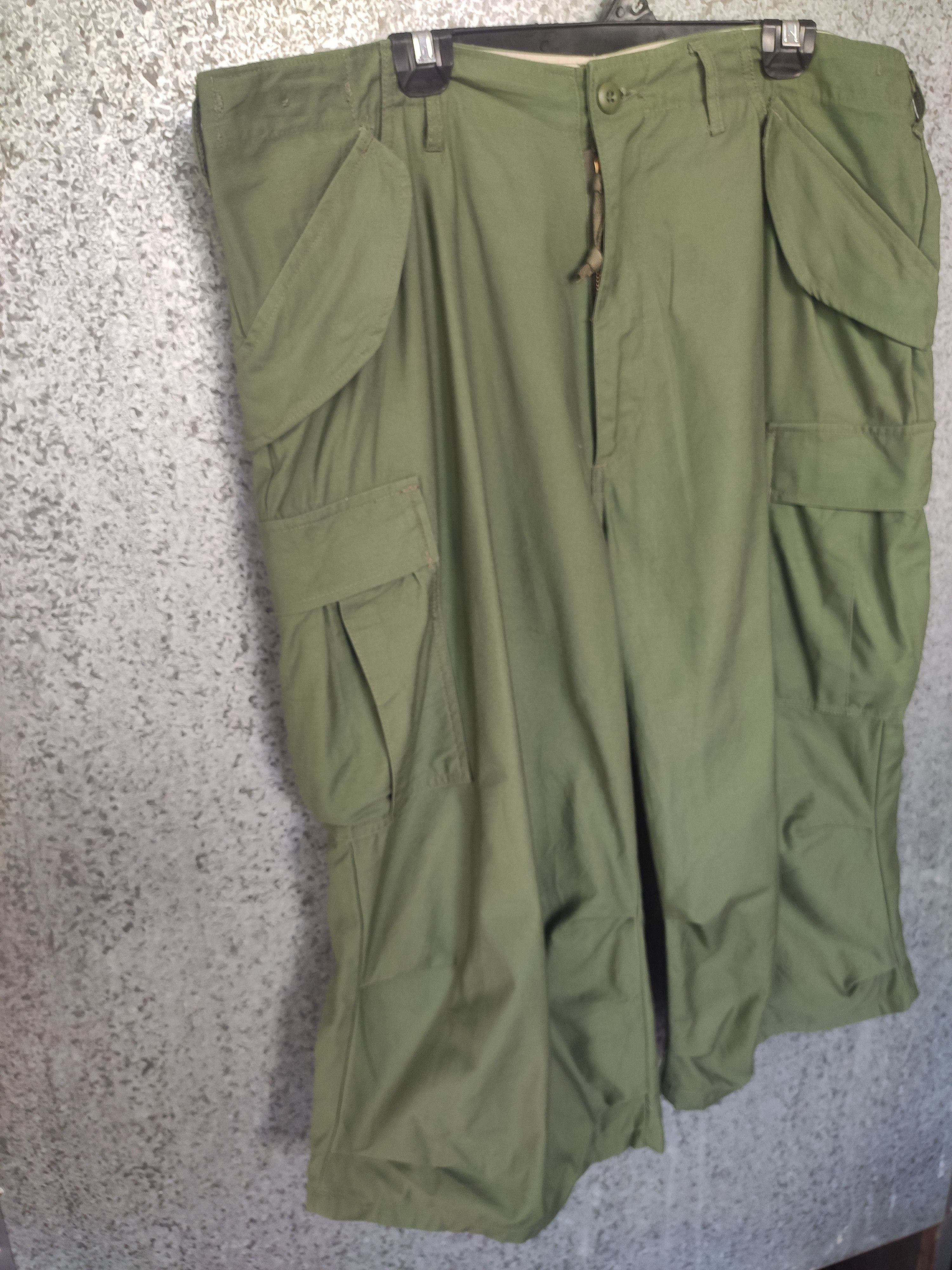 Vintage 🔥 Vintage US Army Cargos three quarter pants Size US 38 / EU 54 - 5 Thumbnail