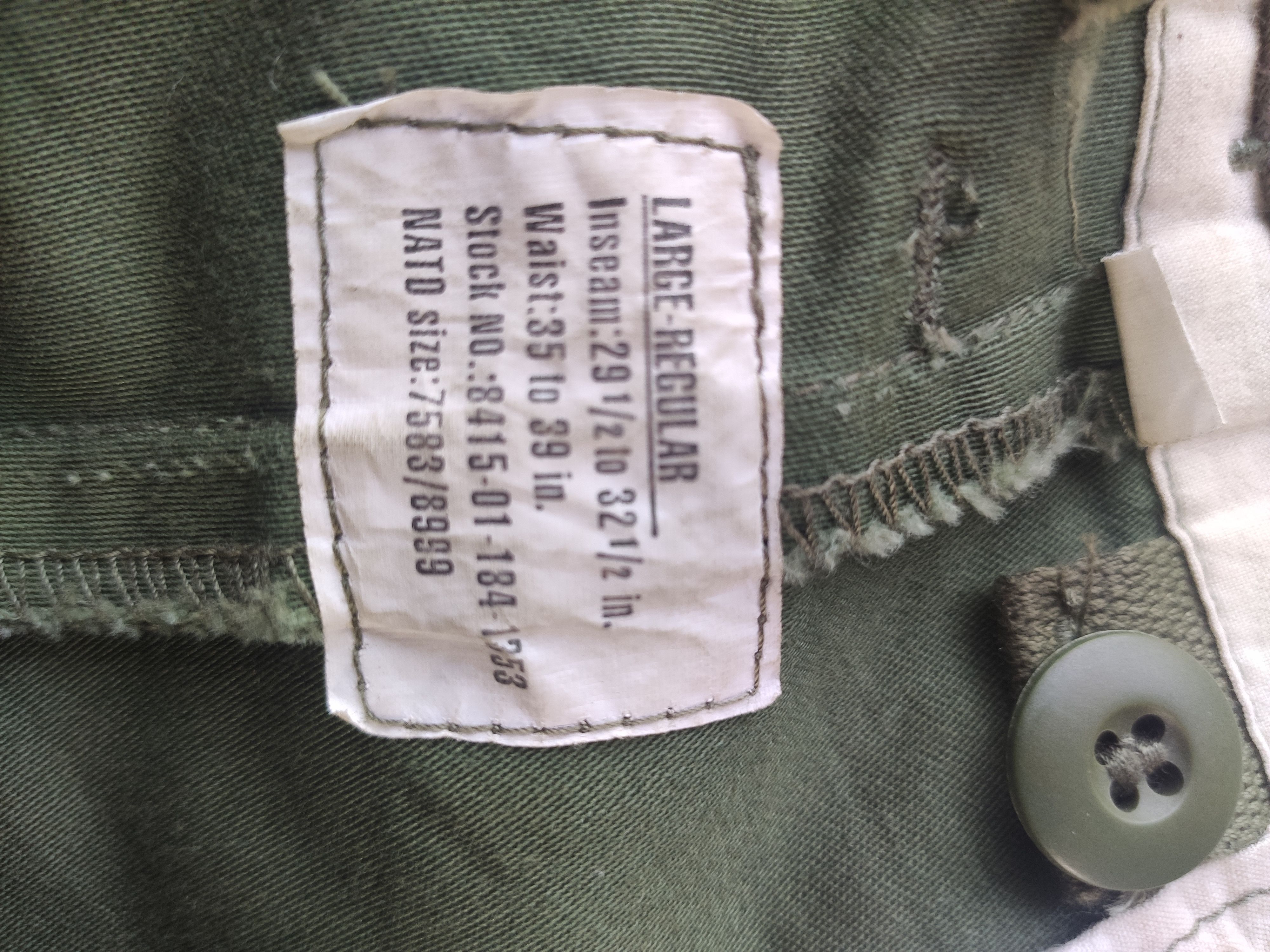 Vintage 🔥 Vintage US Army Cargos three quarter pants Size US 38 / EU 54 - 7 Thumbnail