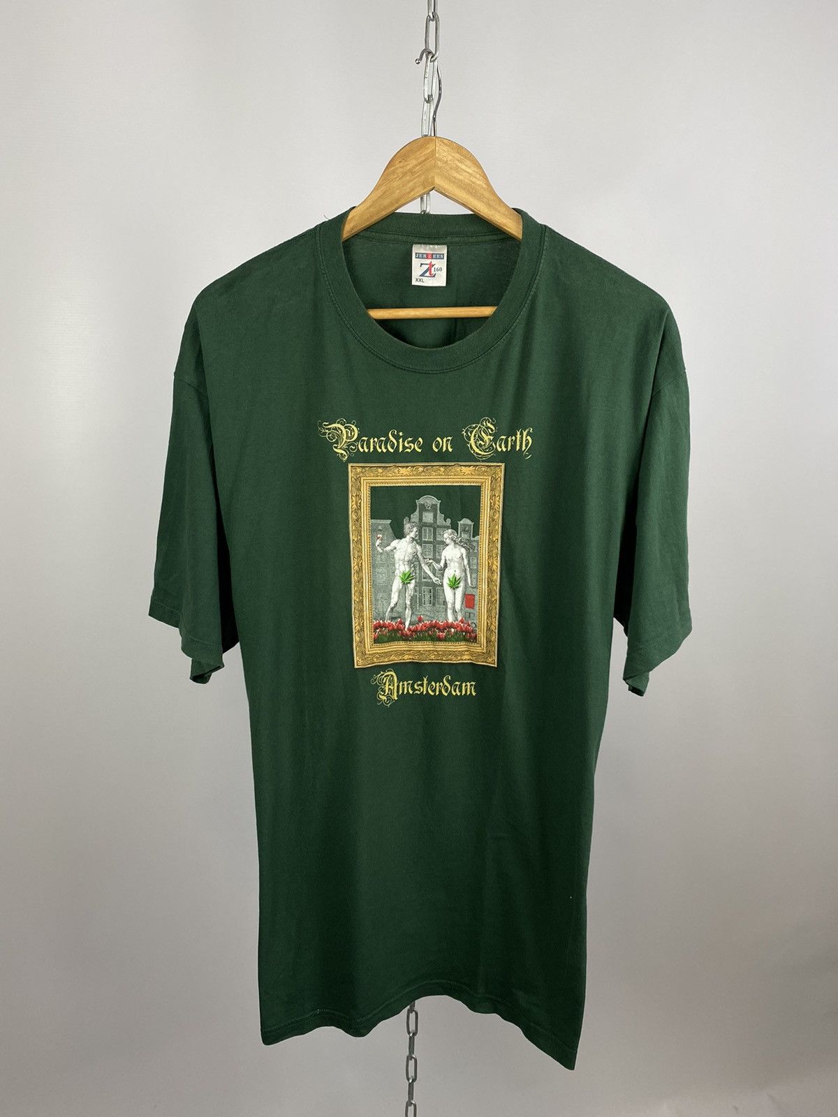 Vintage Amsterdam T-shirts vintage 90’s Adam Eva band tee Size 2XL Size US XL / EU 56 / 4 - 1 Thumbnail