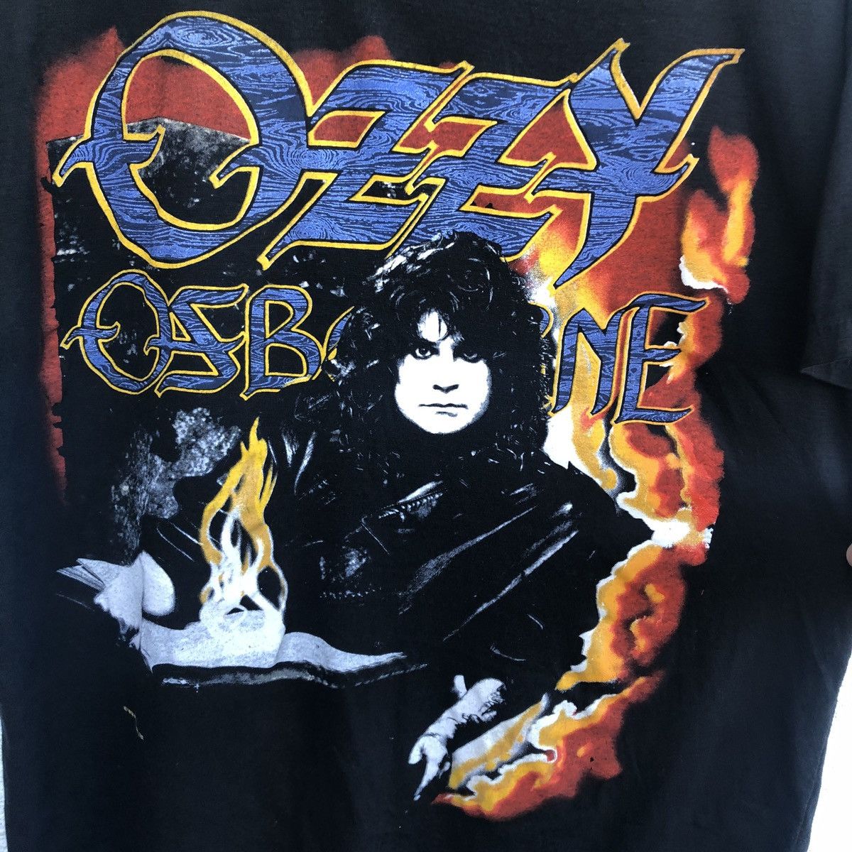 Band Tees Rare Ozzy Osbourne 1988 single stitch vintage tee Size US XL / EU 56 / 4 - 3 Thumbnail