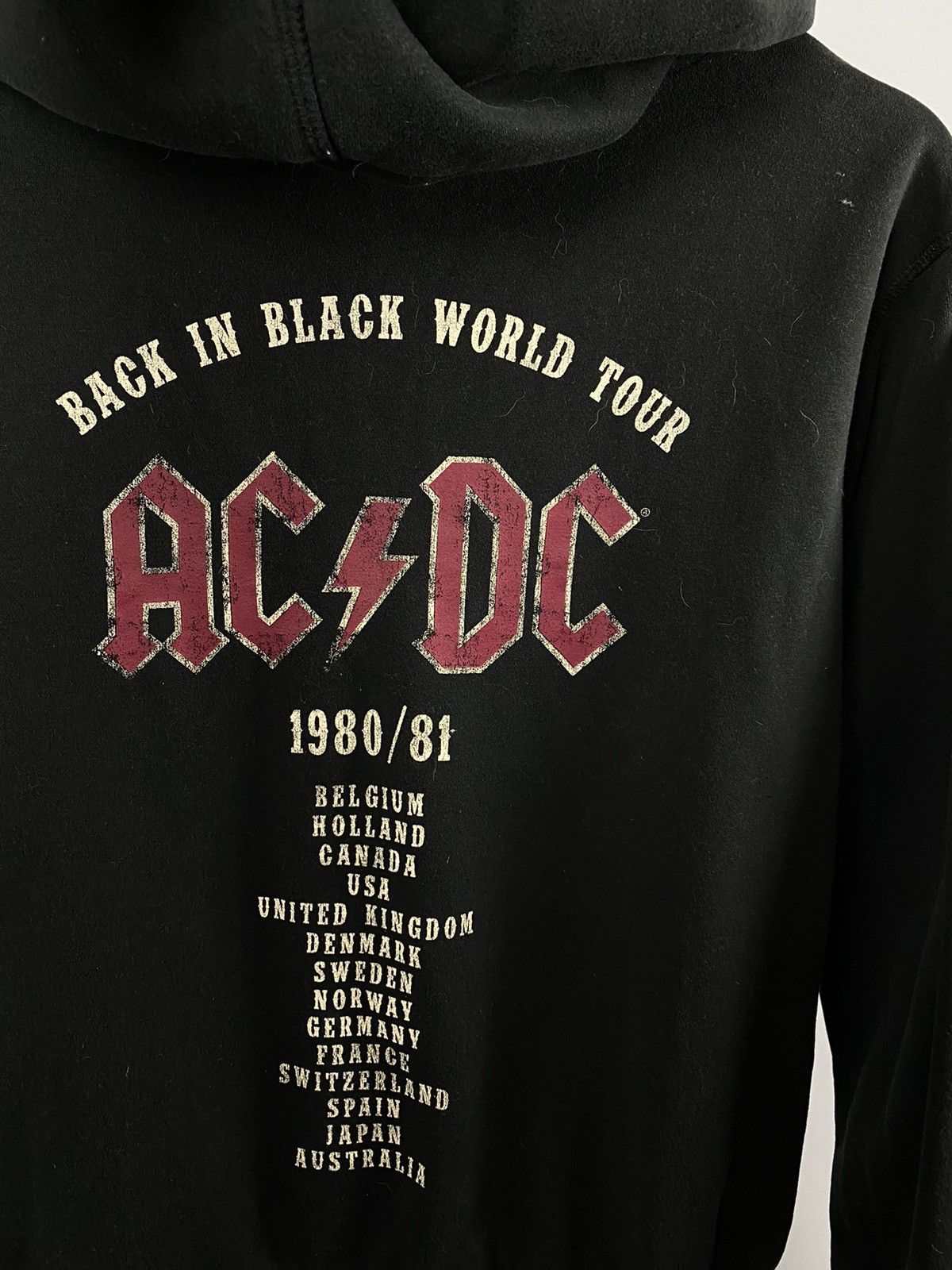 AC/DC Ac/Dc hoodie rock metal streetwear size M Size US M / EU 48-50 / 2 - 7 Thumbnail