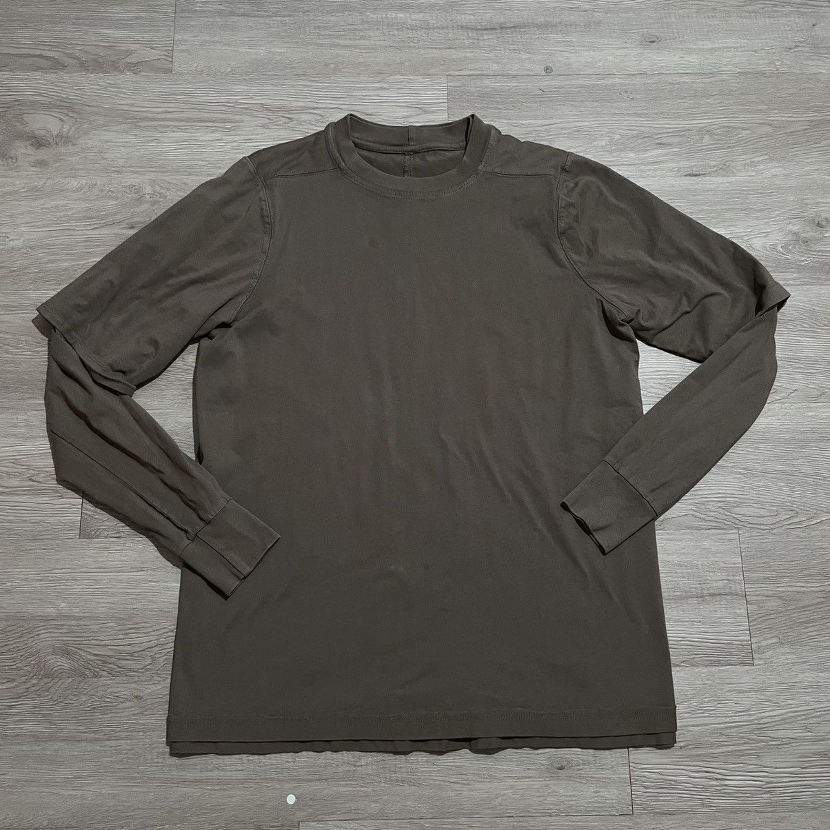 Rick Owens double long sleeve T drkshdw Double Layer Longsleeve T